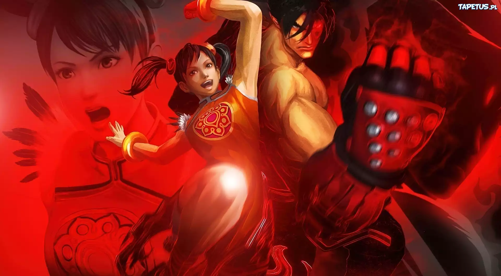Street Fighter X Tekken, Ling Xiaoyu, Jin Kazama