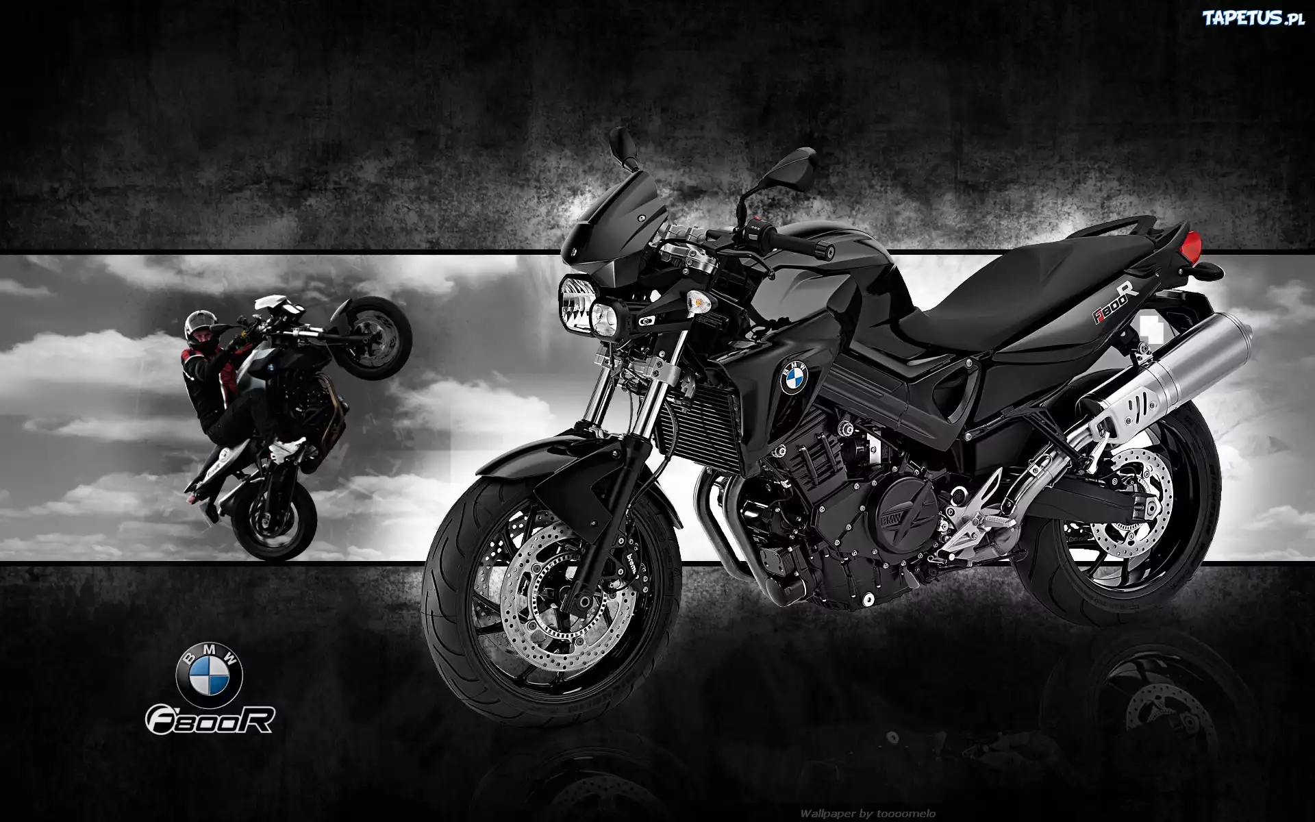 BMW F800R, Motocykl, Motocyklista