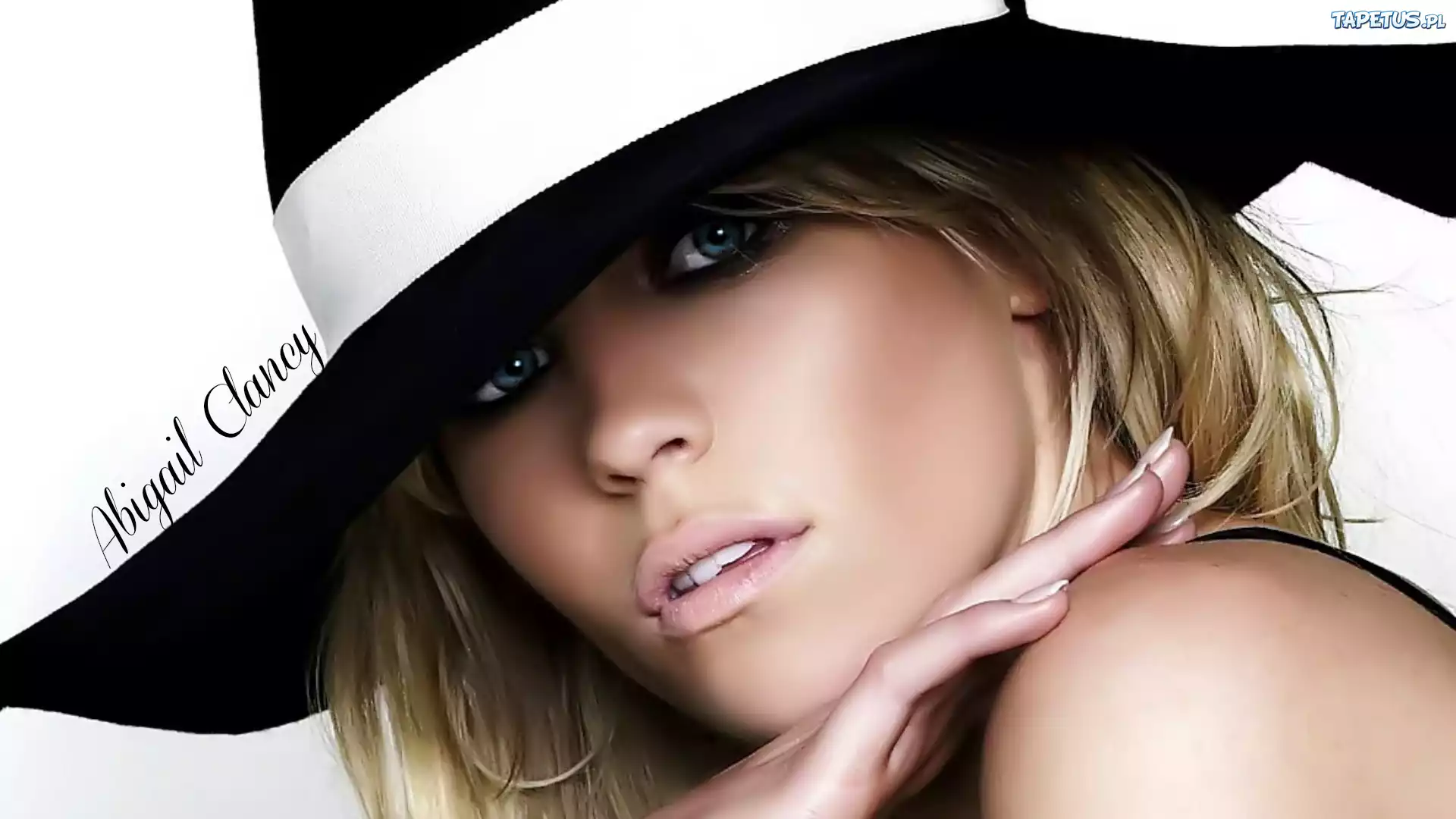 Kobieta, Kapelusz, Abigail Clancy