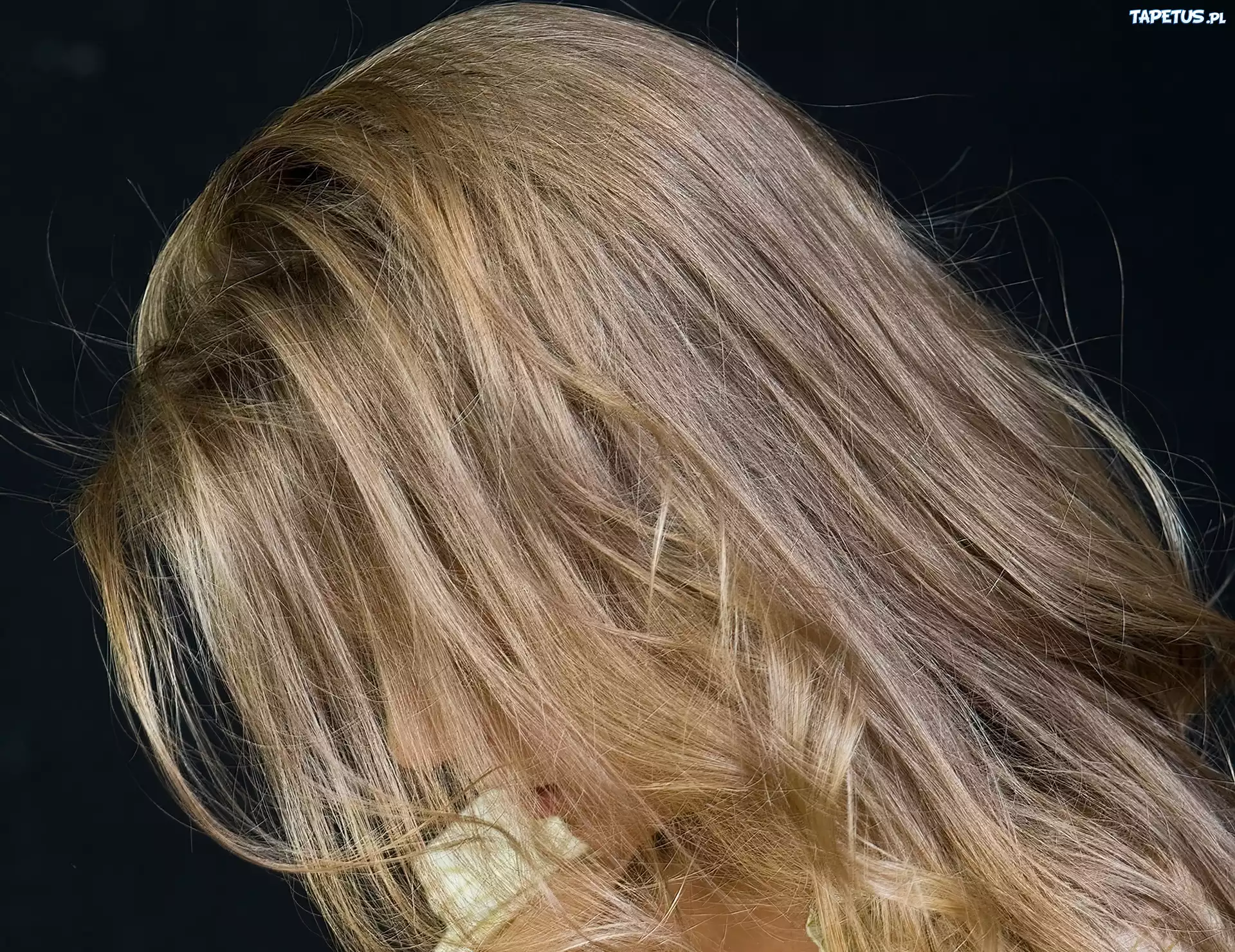 Blondynka, Portret, Profil