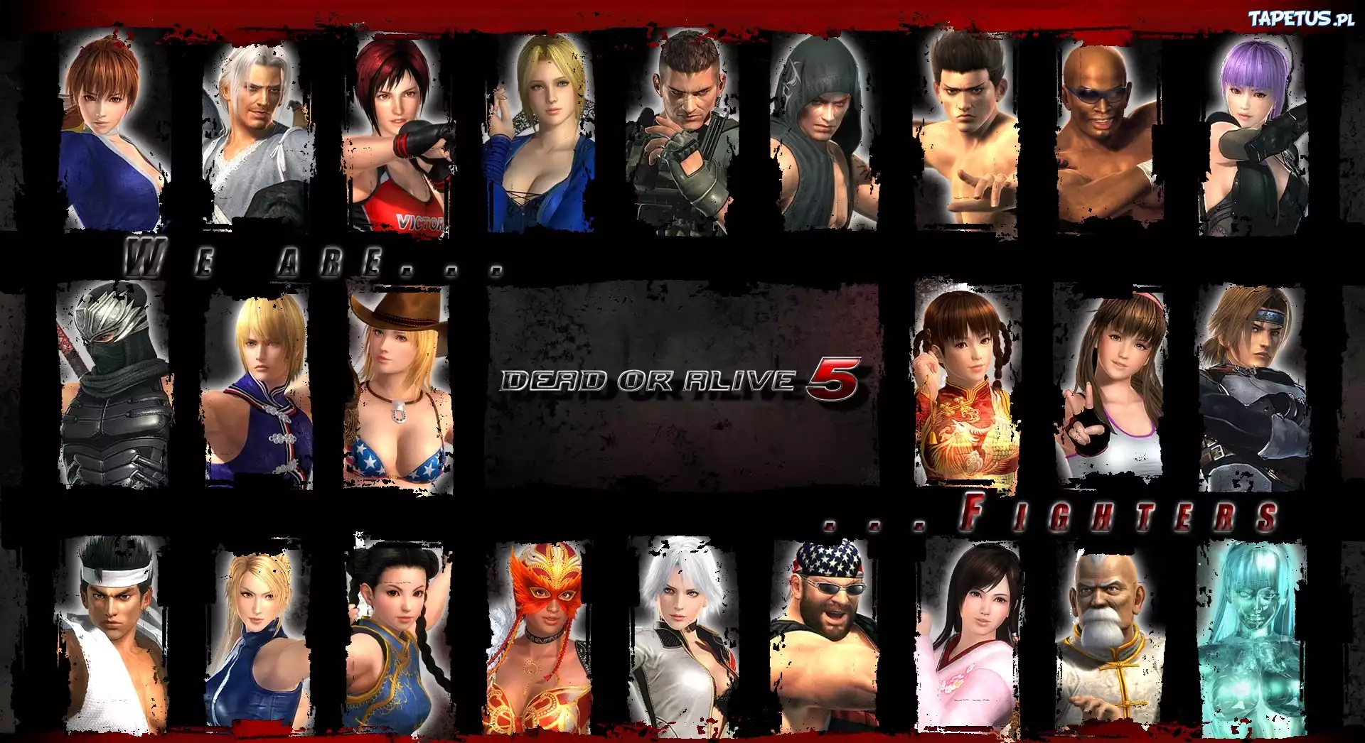 Dead Or Alive 5, Postacie