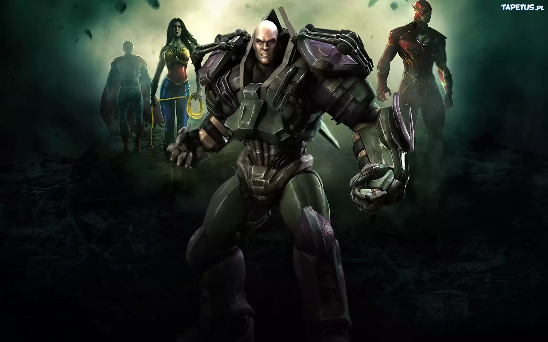 Lex Luthor, Wonder Women, Flash