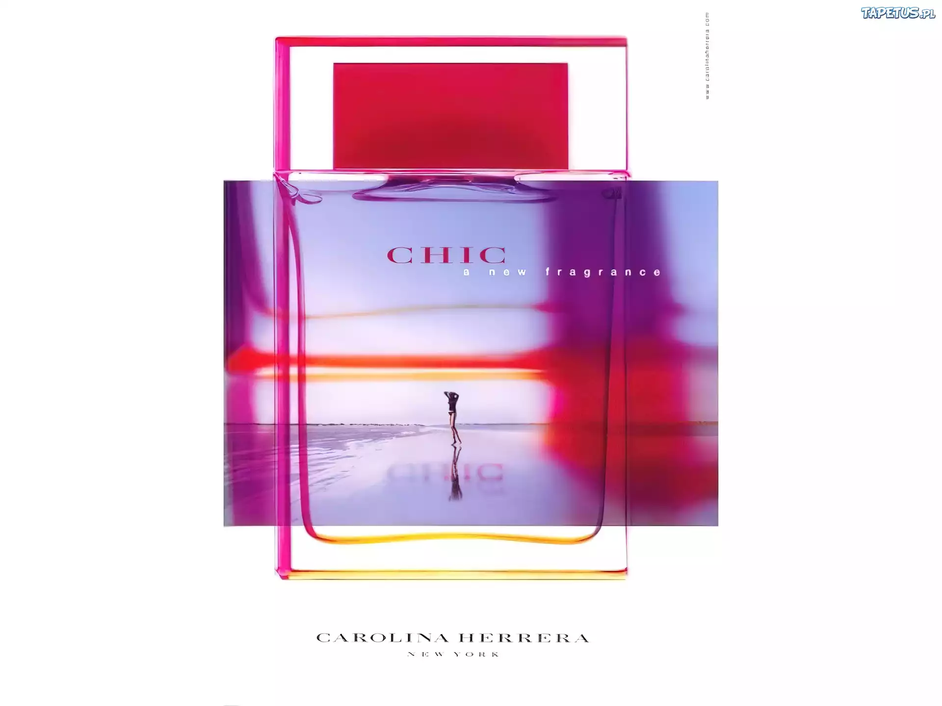 Carolina Herrera, chic, perfumy, flakon