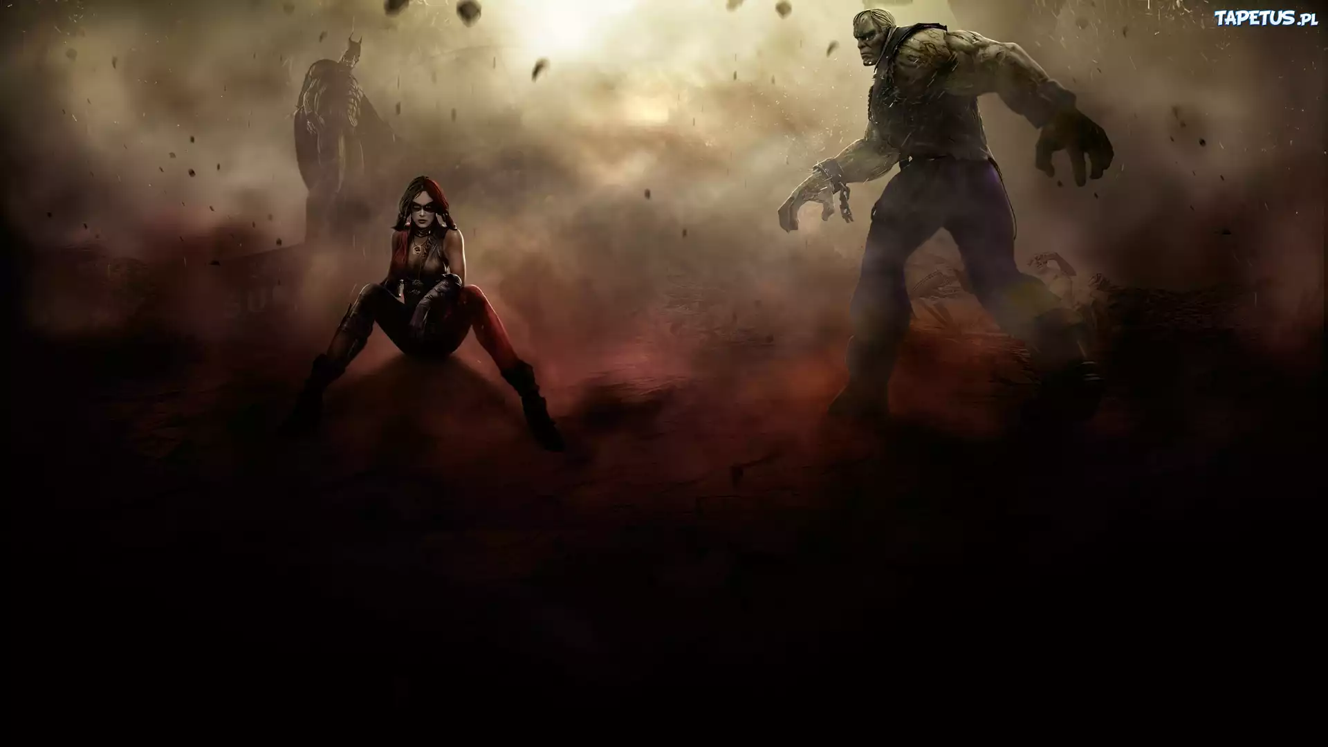 Injustice Gods Among Us, Harley Quin, Solomon Grundy, Batman