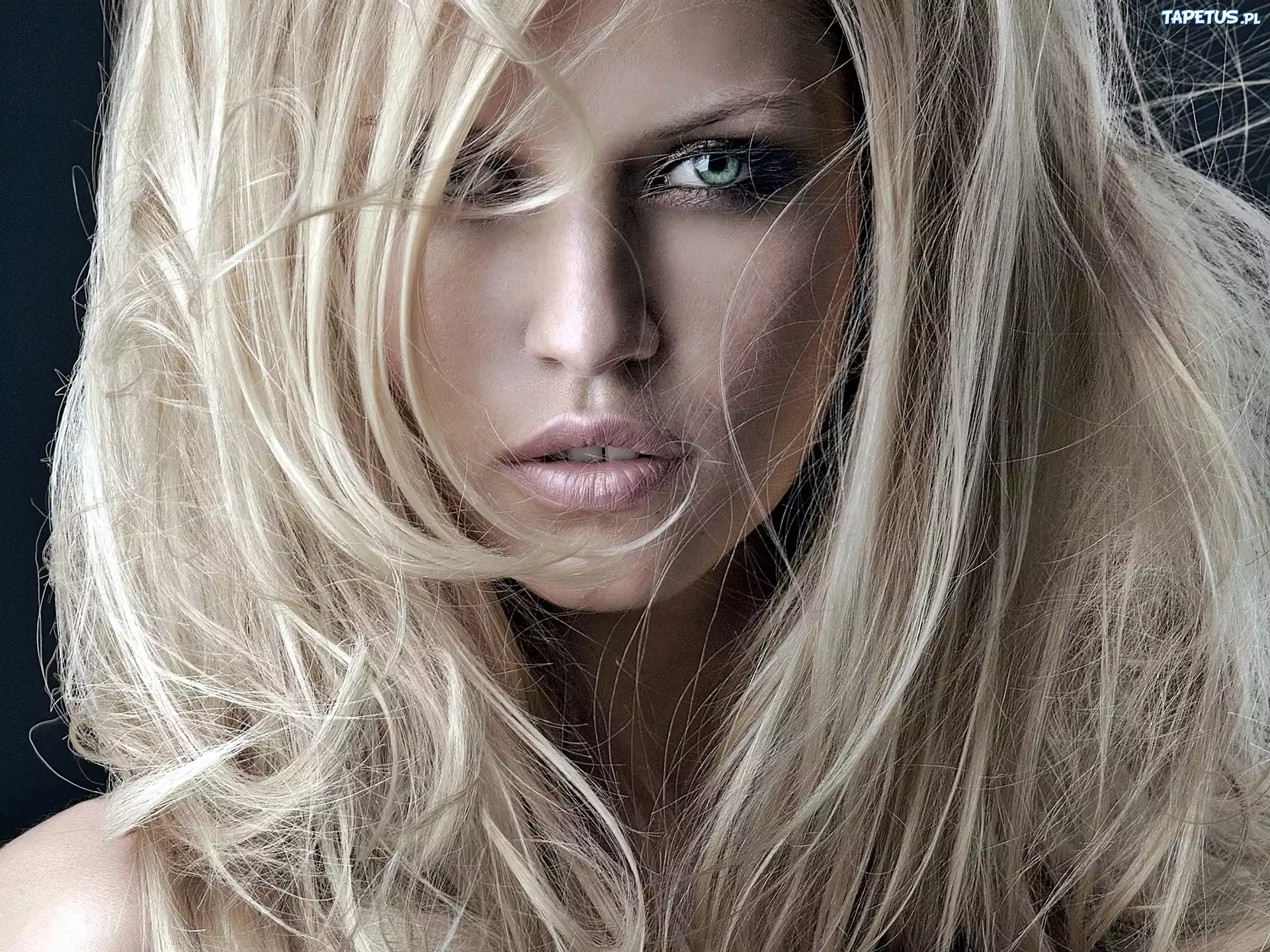 Modelka, Blondynka, Portret