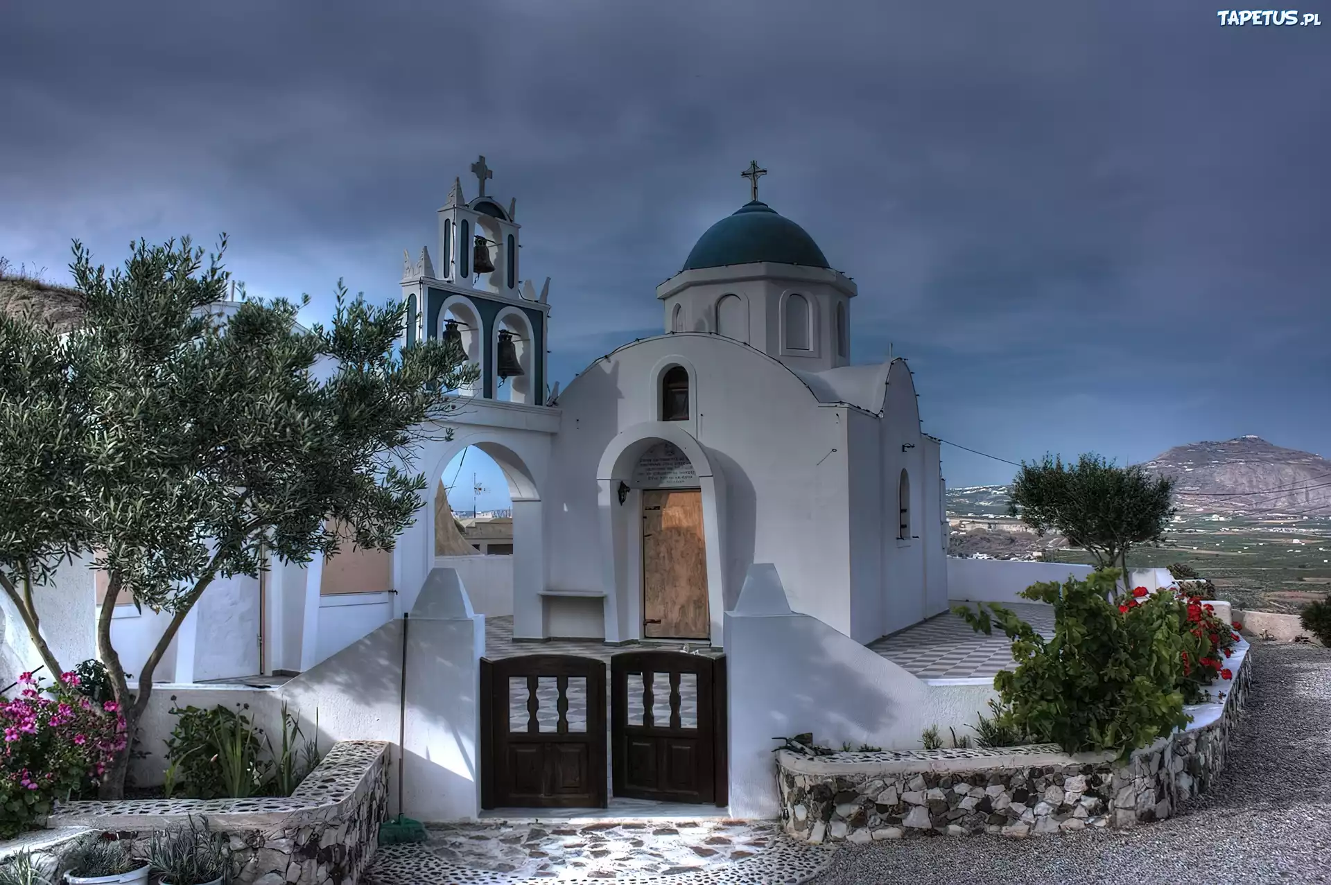 Cerkiew, Santorini, Grecja