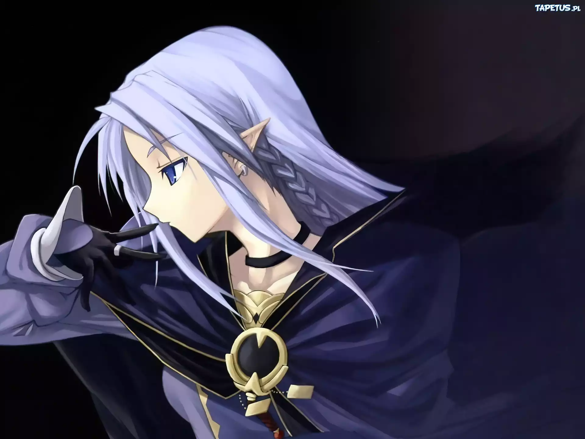 Fate Stay Night, dziewczyna, rękawiczka, biżuteria