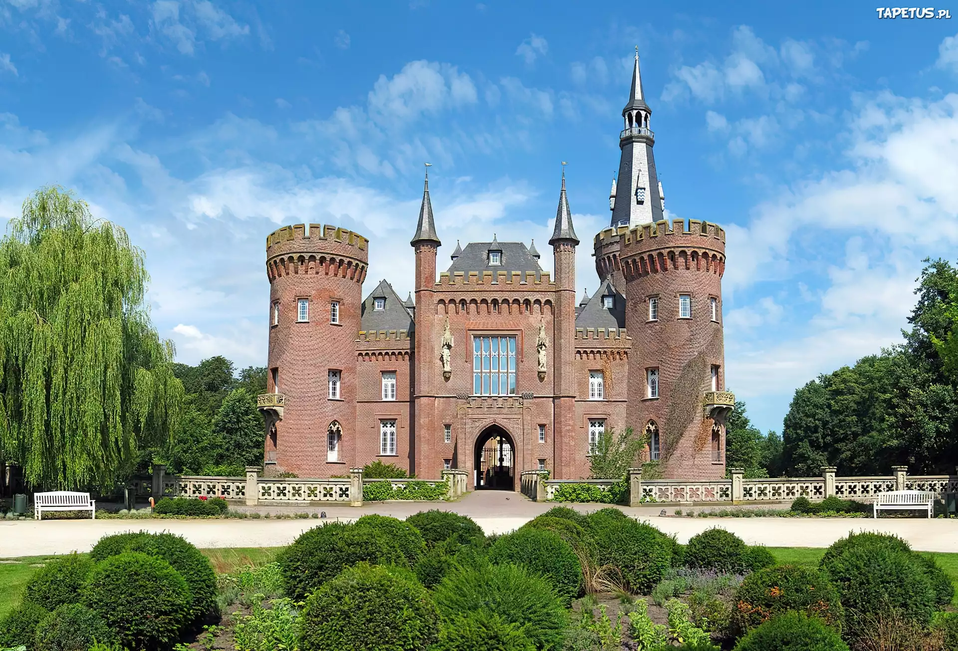 Zamek, Moyland, Niemcy