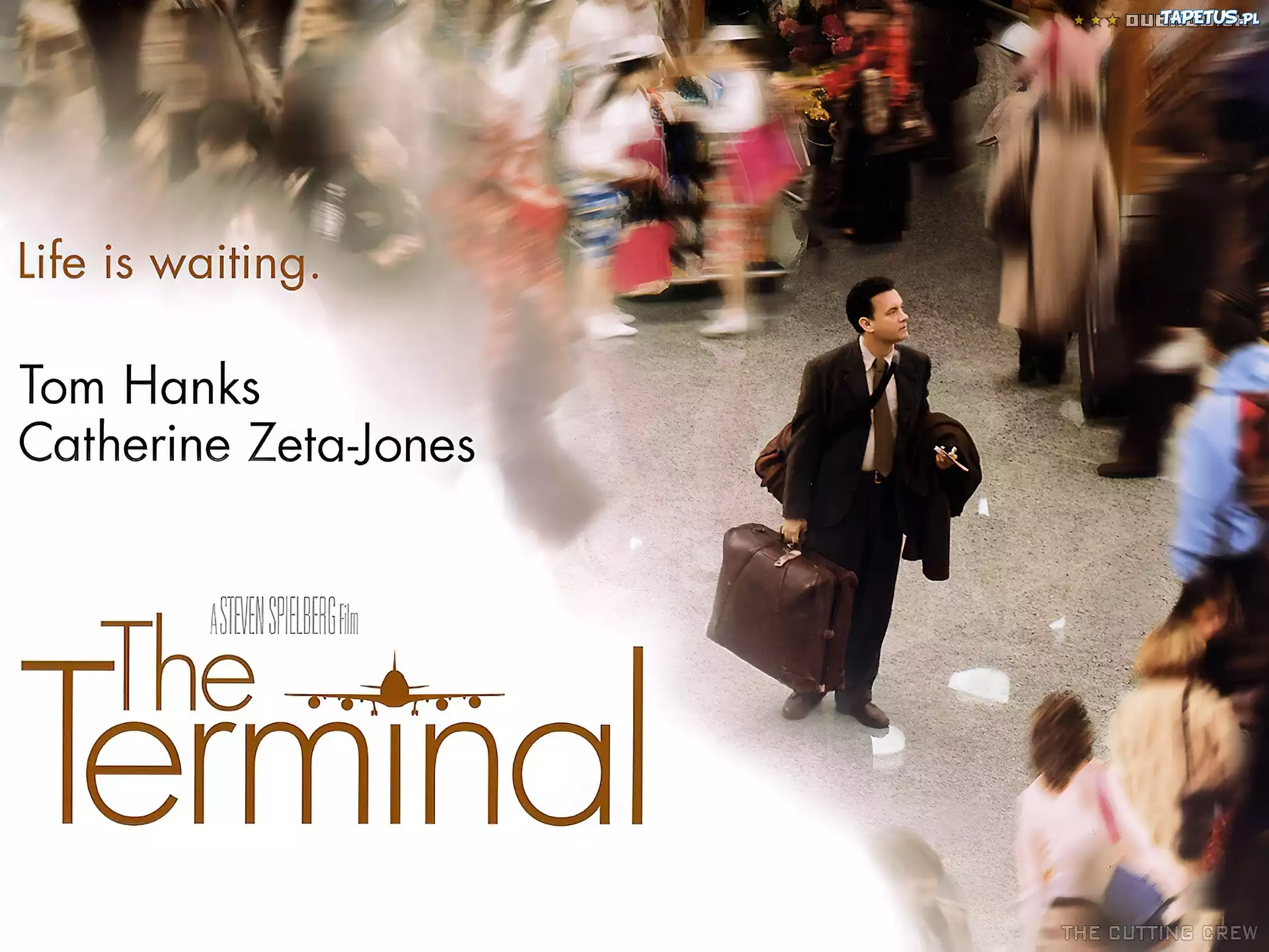 The Terminal, Tom Hanks, napisy, ludzie, bagaż