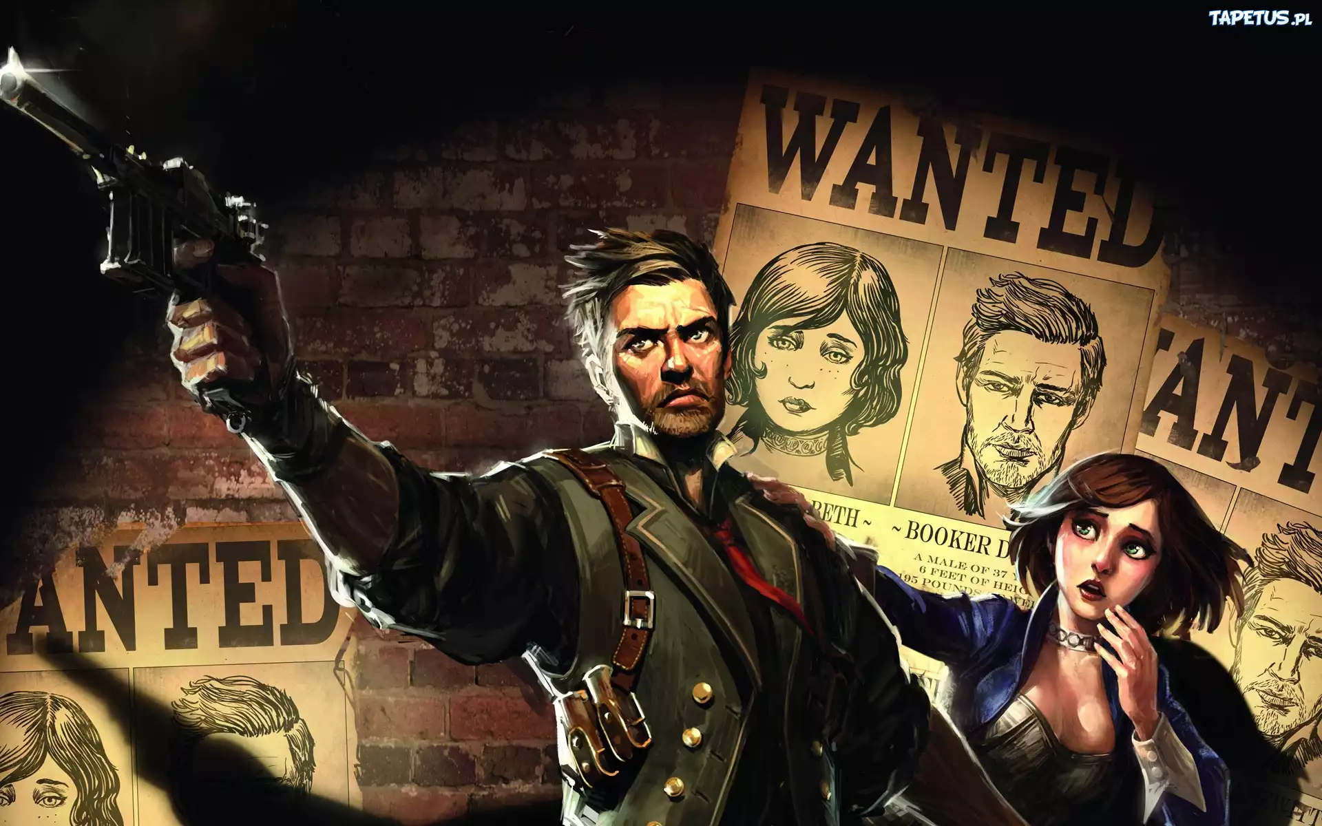 Bioshock Infinite, Booker, Elizabeth