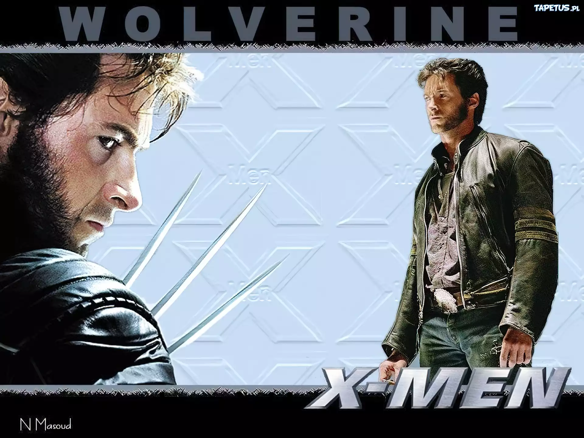 Hugh Jackman,x-men, profil twarzy