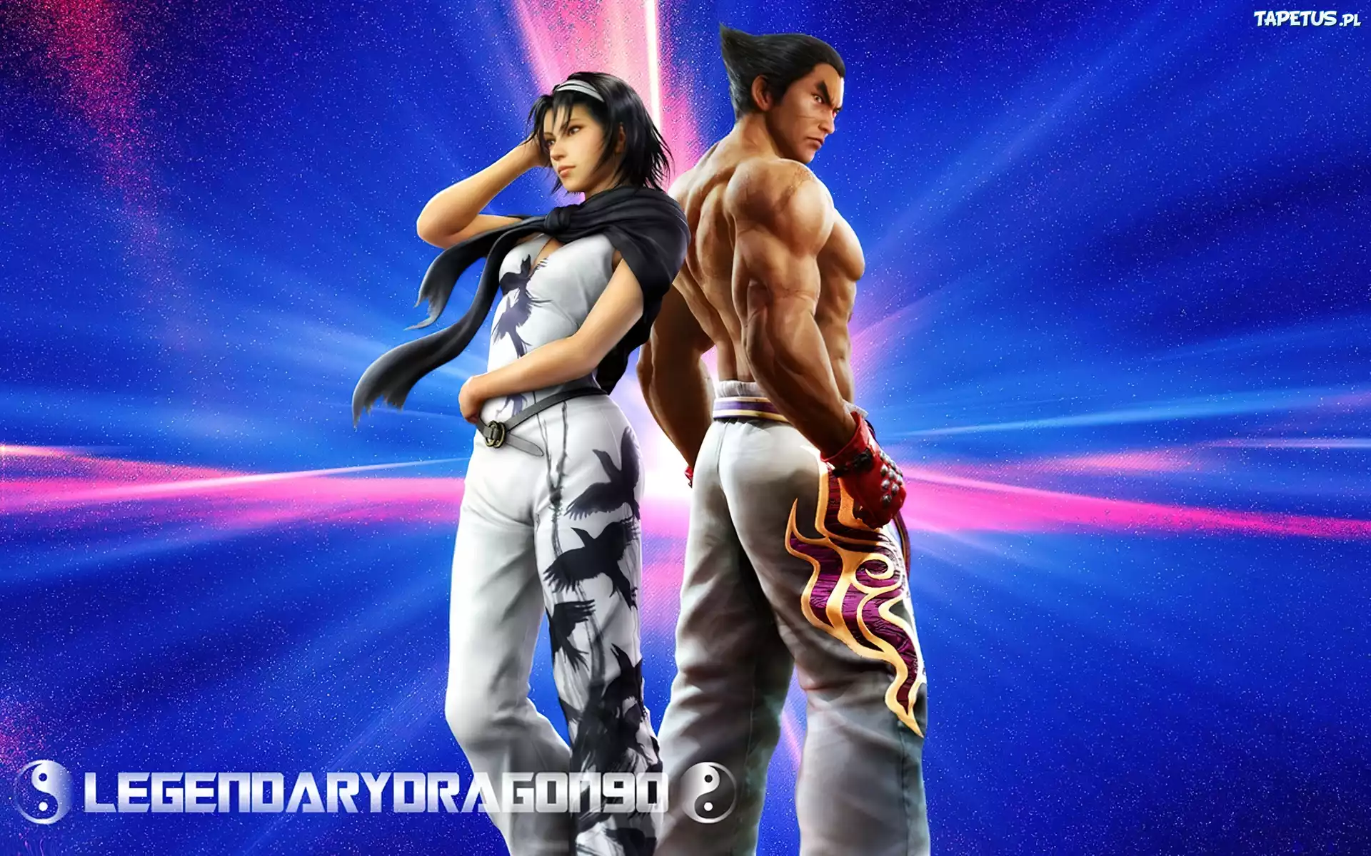 Tekken Tag Tournament 2, Jun Kazama, Kazuya Mishima