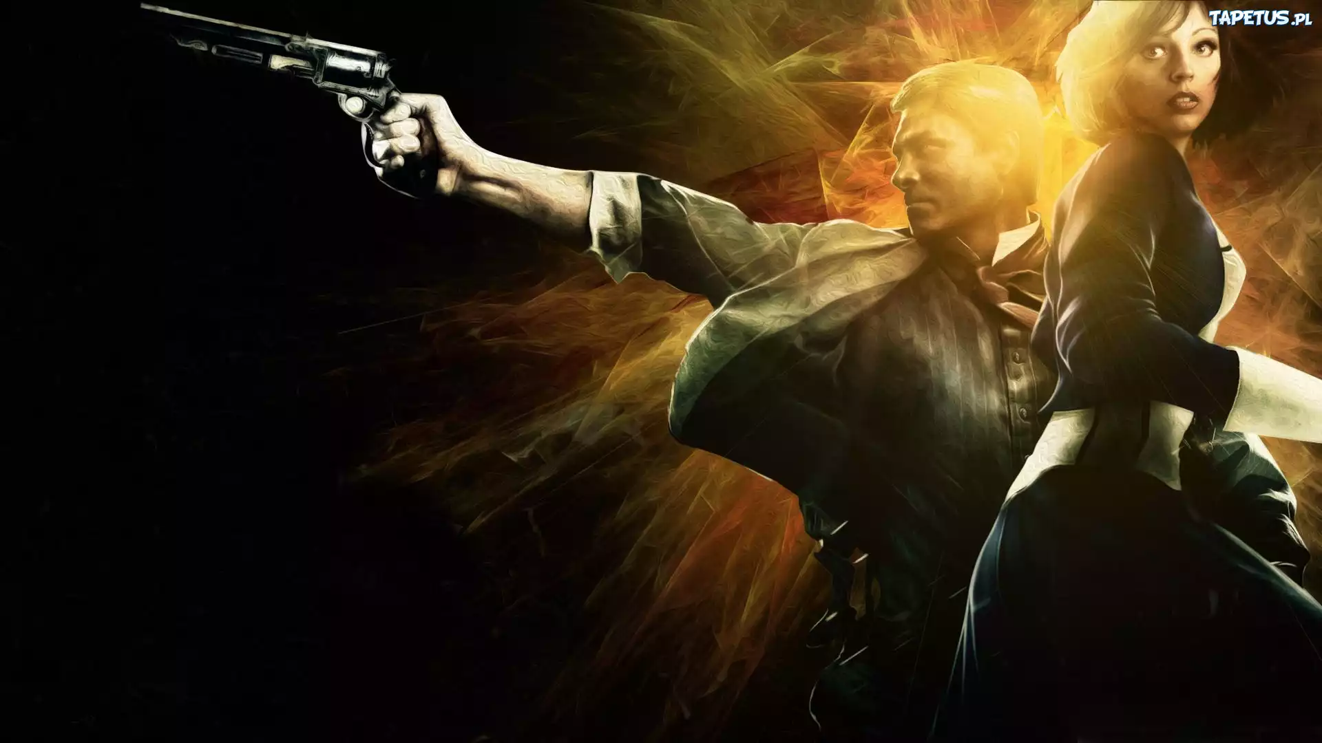 Bioshock Infinite, Booker, Elizabeth