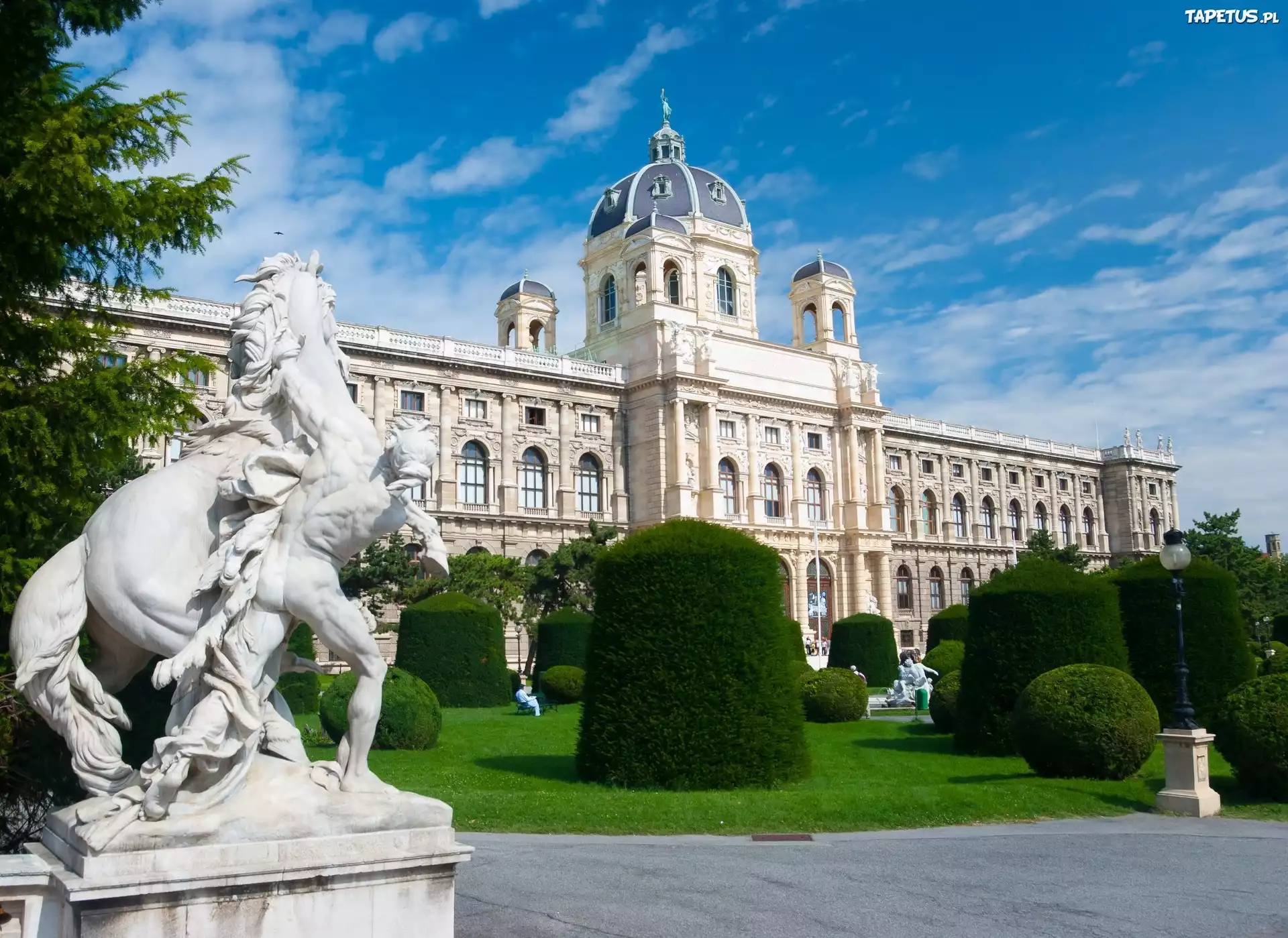 Austria, Wiedeń, Muzeum Historii Sztuki, Posąg