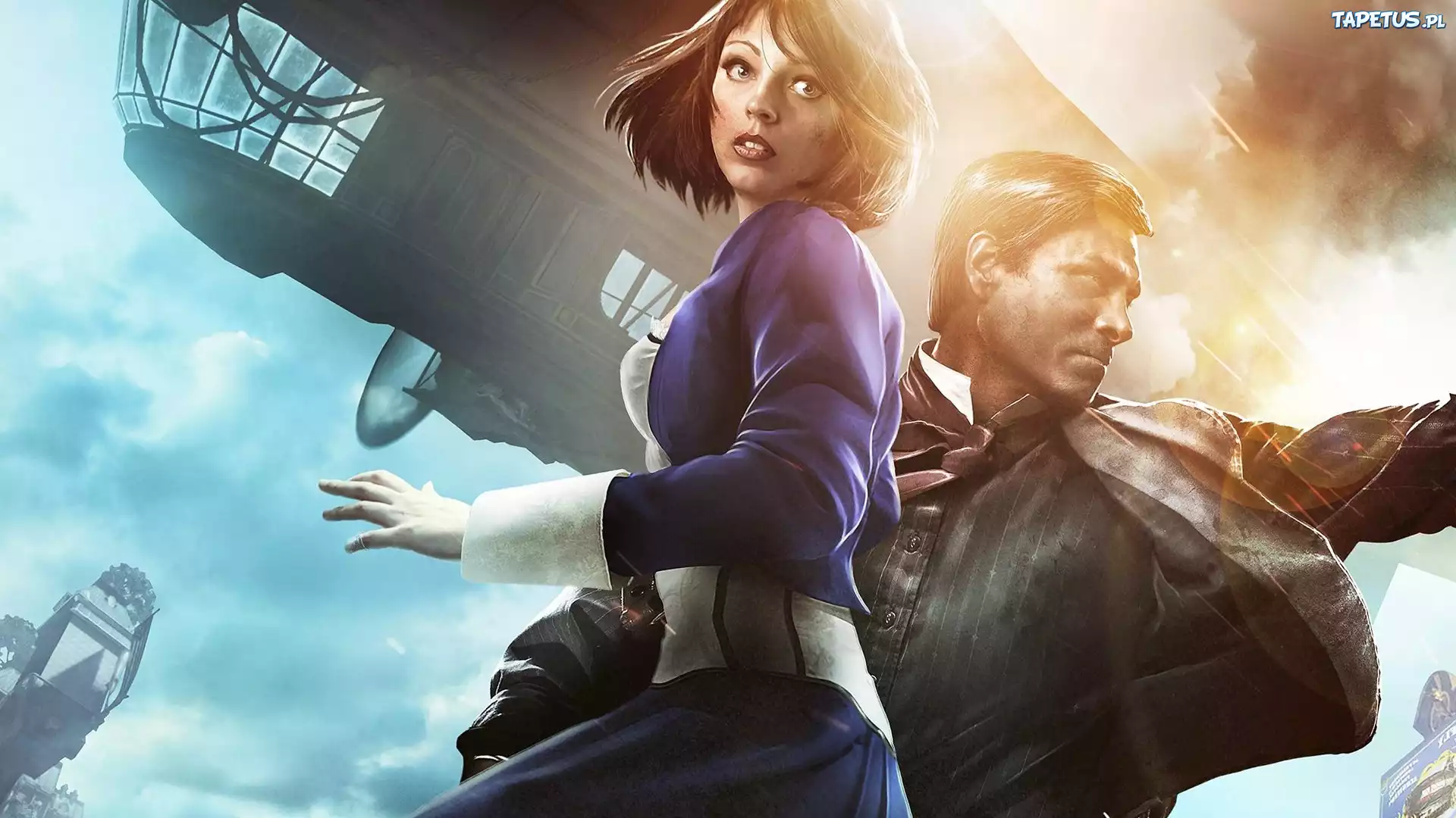 Bioshock Infinite, Booker, Elizabeth