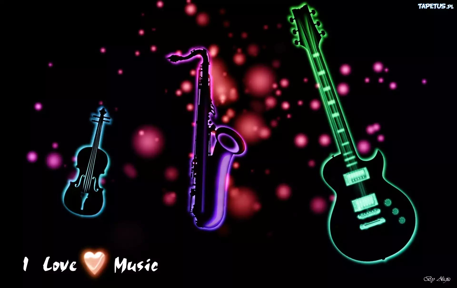 Skrzypce, Saksofon, Gitara