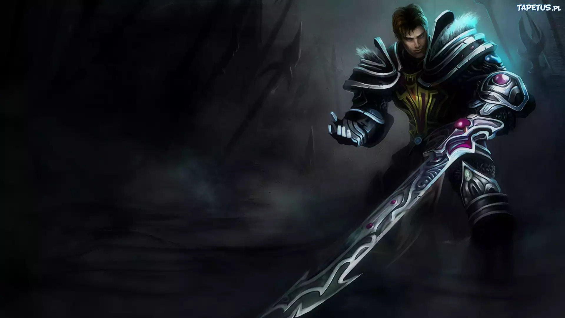 League Of Legends, Mężczyzna, Miecz, Zbroja