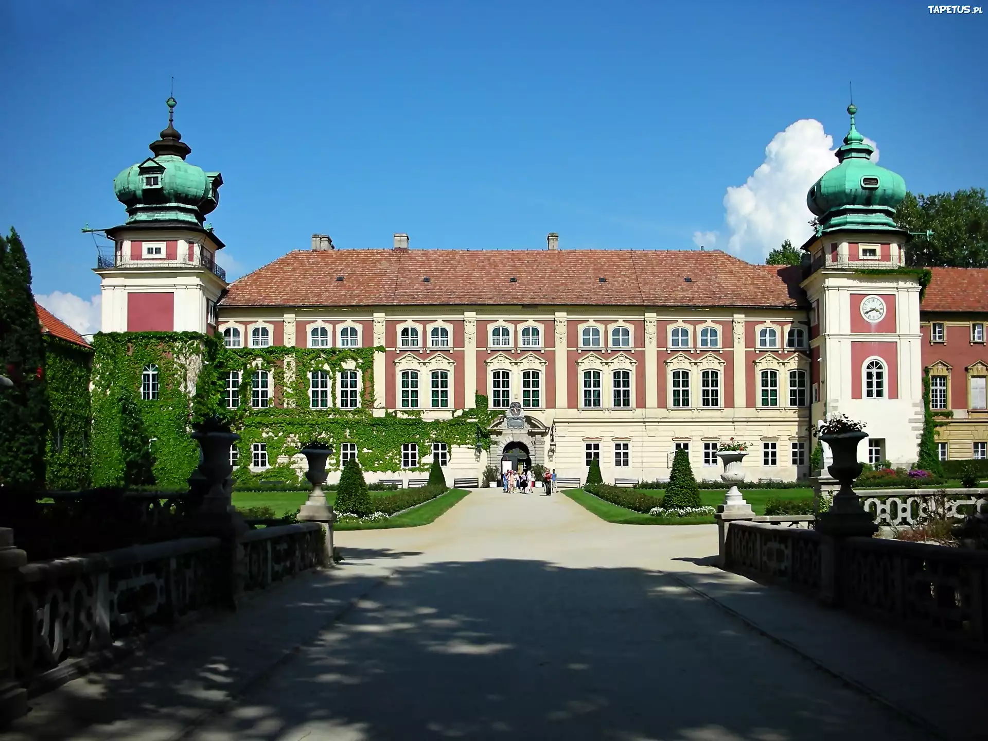 Łańcut, Pałac, Park, Podkarpacie, Polska