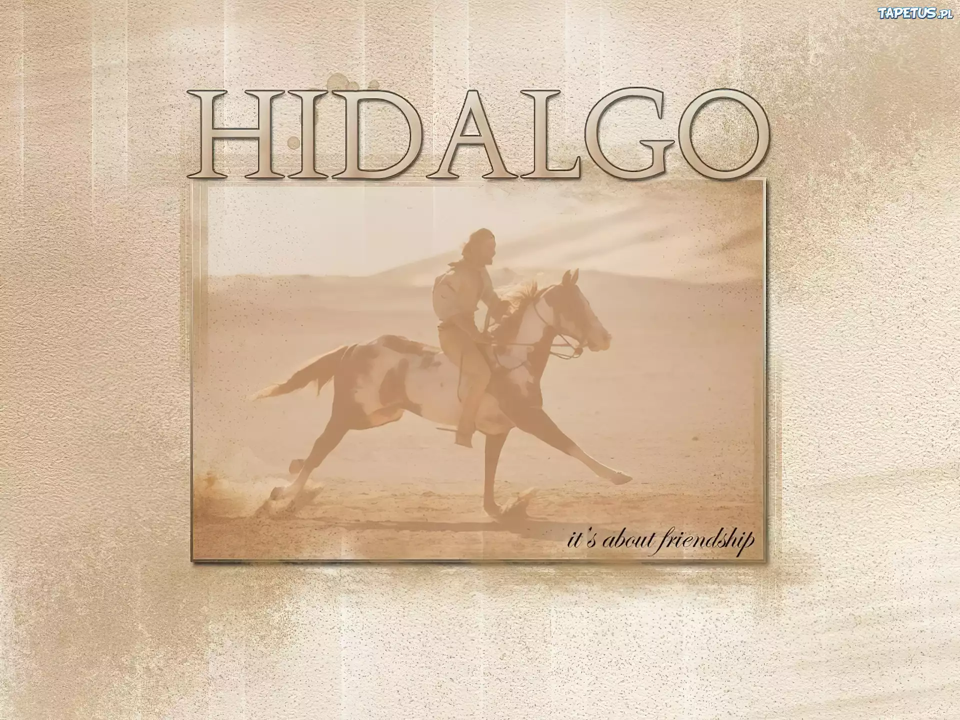 Hidalgo, koń, galop