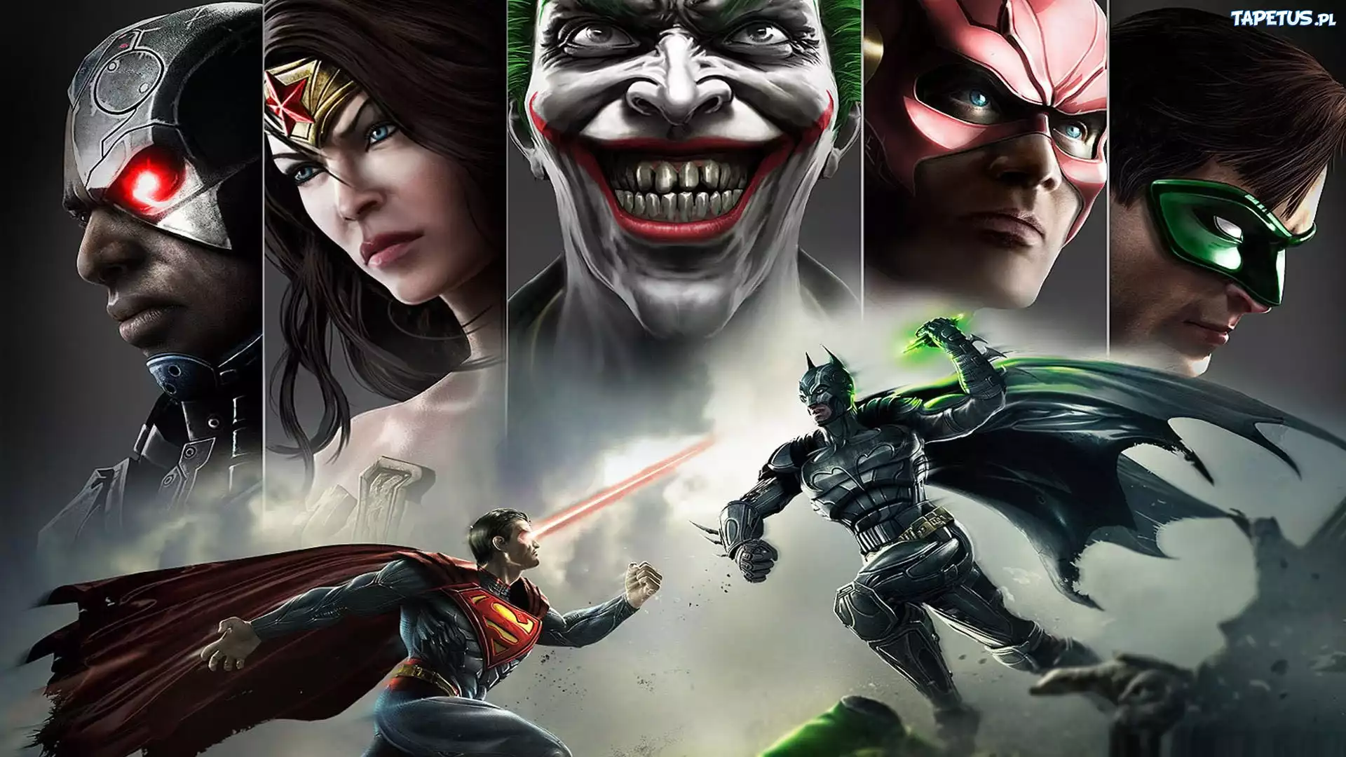 Injustice God Among Us, Postacie