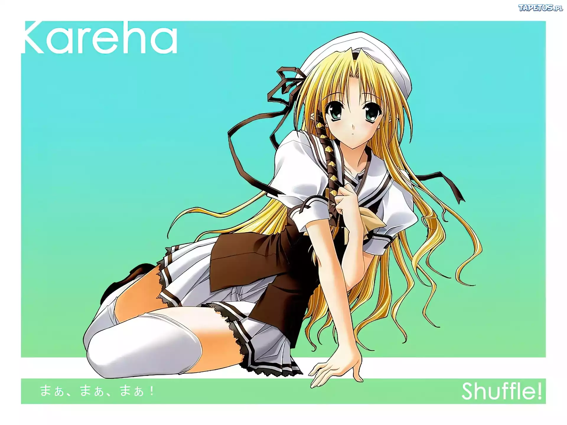 Shuffle, Kareha, blond włosy