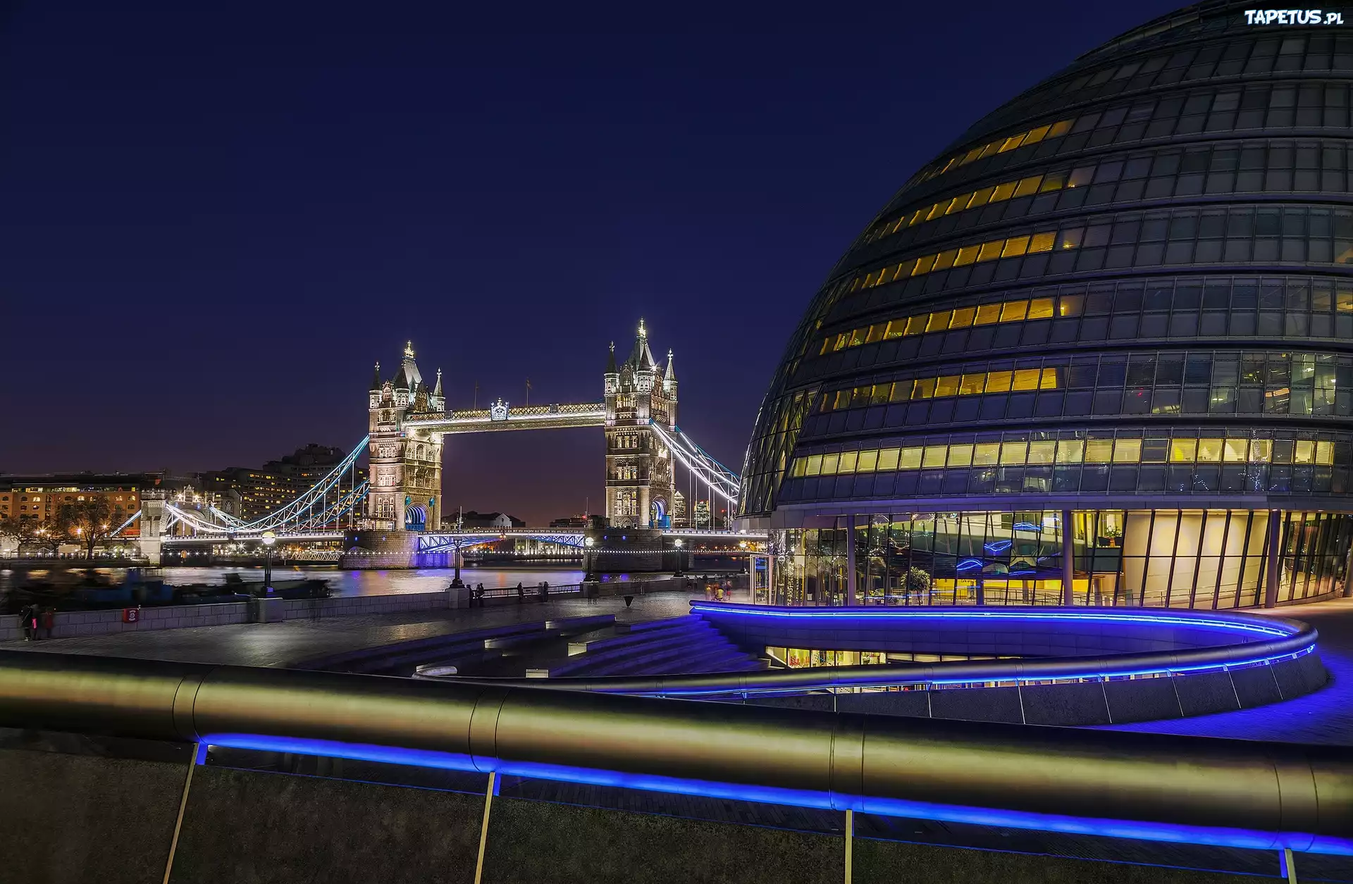 Most, Tower Bridge, Budowla, Londyn