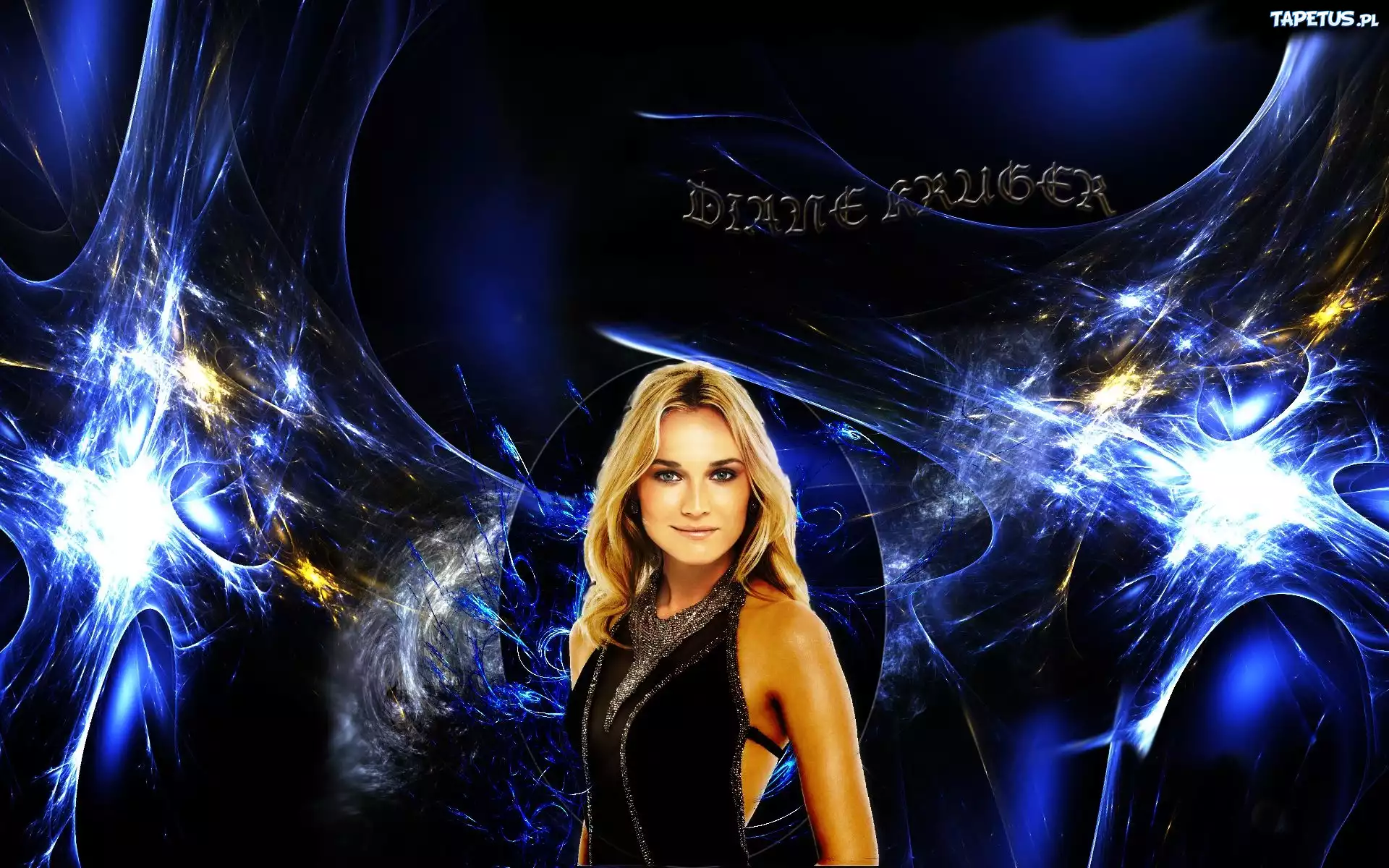 Diane Kruger, Blondynka, Napis