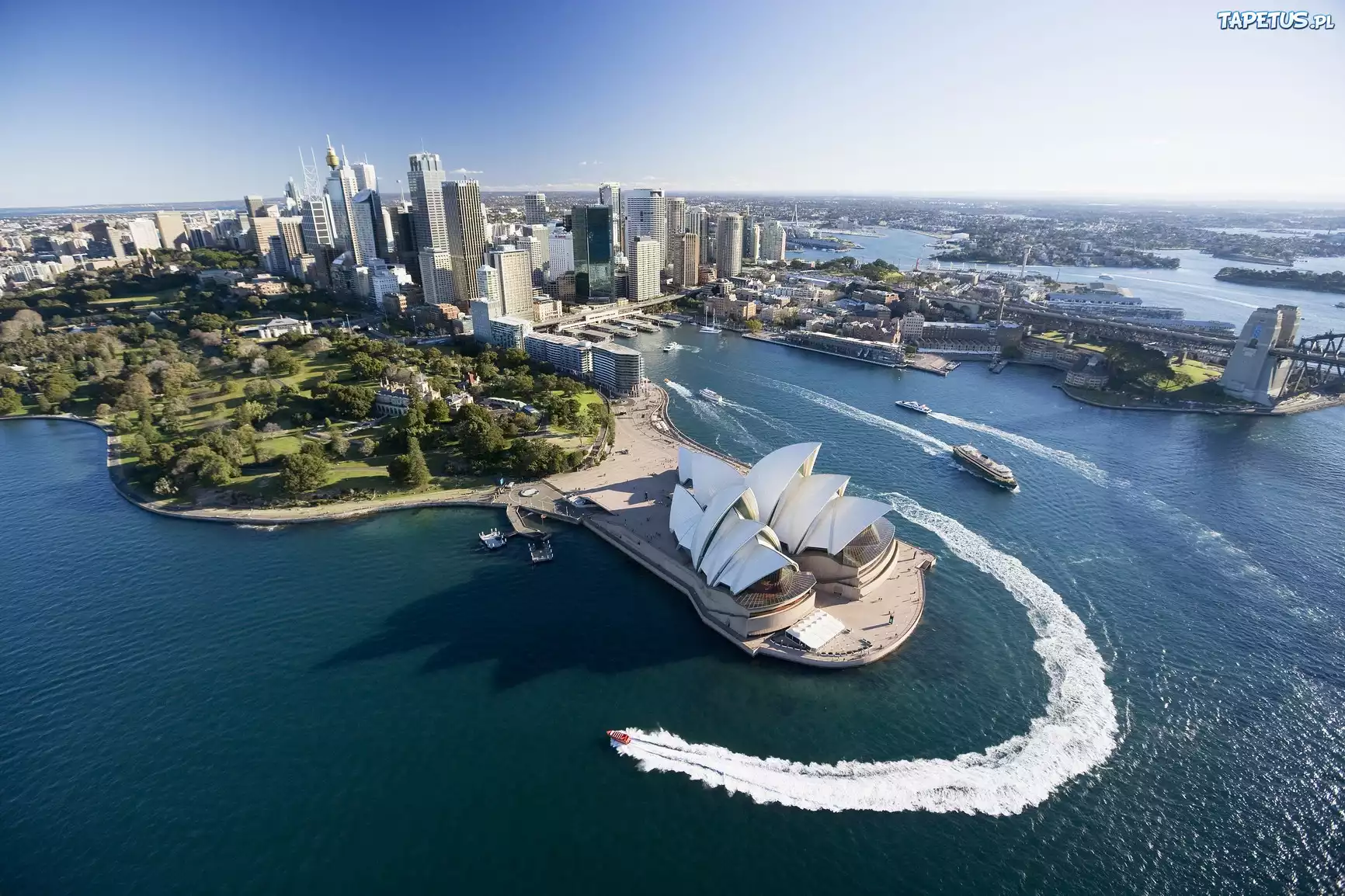 Sydney, Opera, Panorama, Miasta, Australia