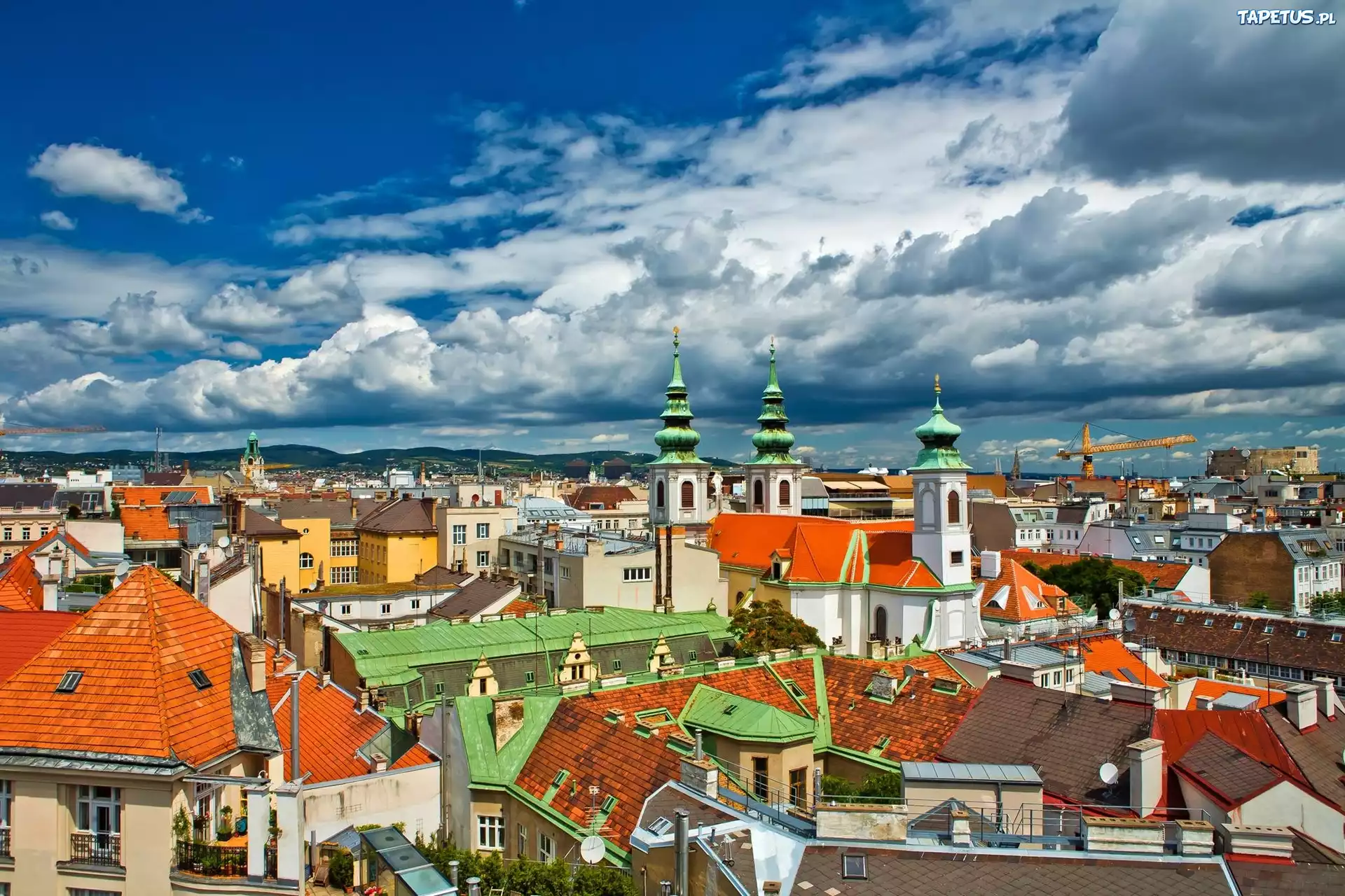 Dachy, Domów, Chmury