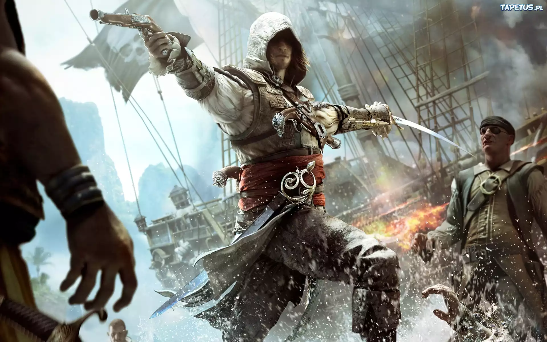 Assasins Creed, Kaptur, Broń