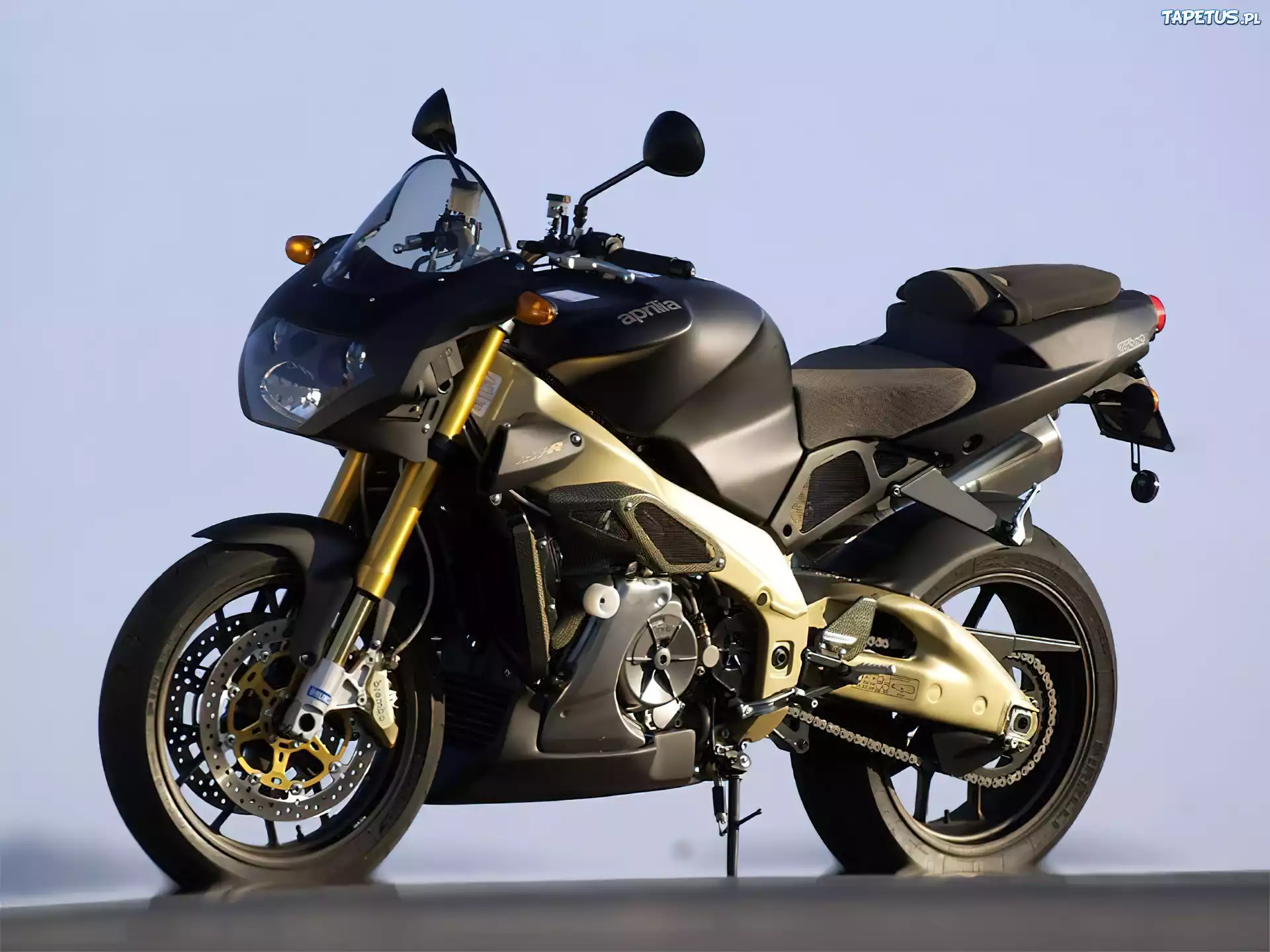 Motor, Aprilia RSV4, Asfalt, Siedzenie, Koła, Lampa