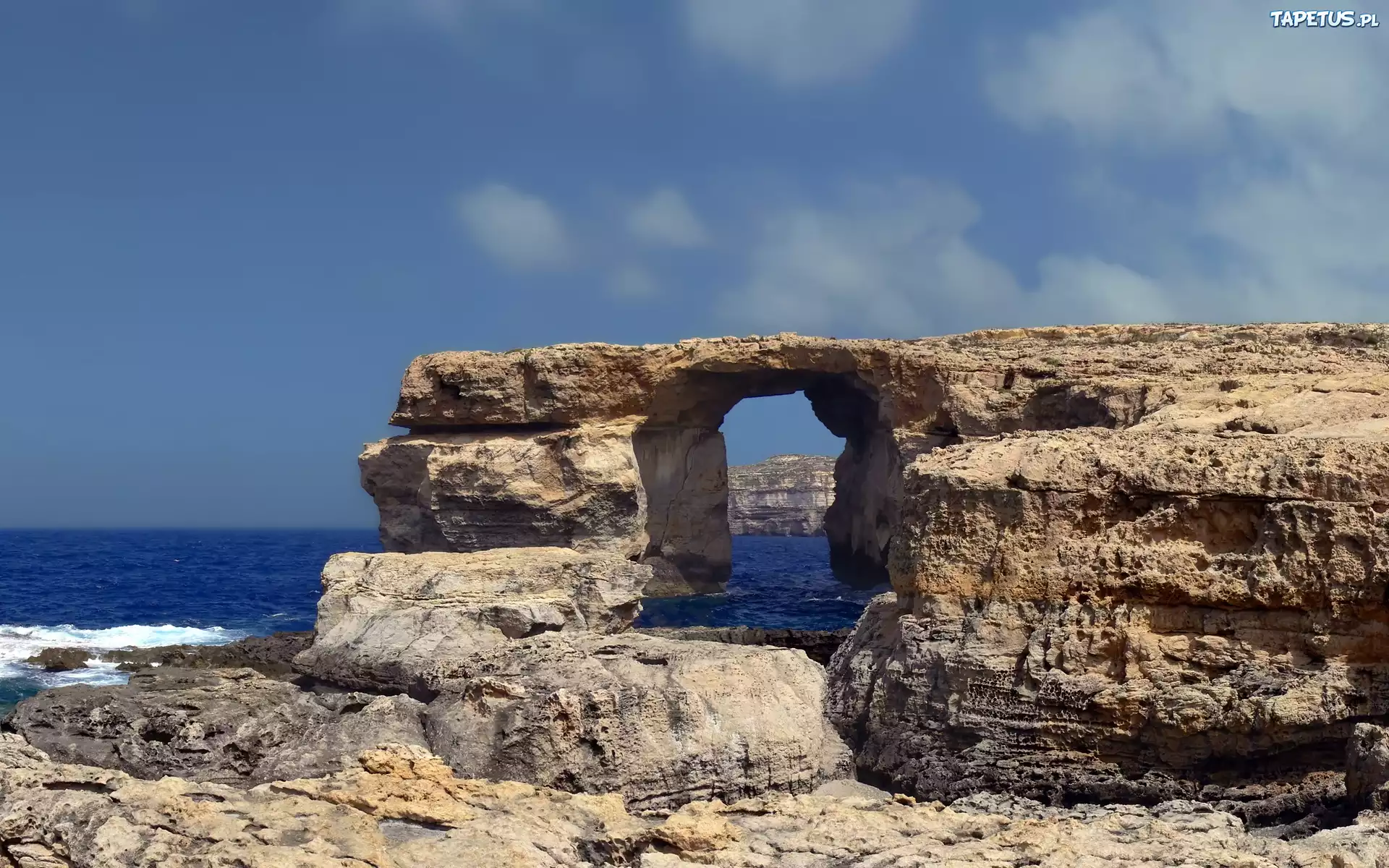 Скалы арка море Rock arch sea загрузить