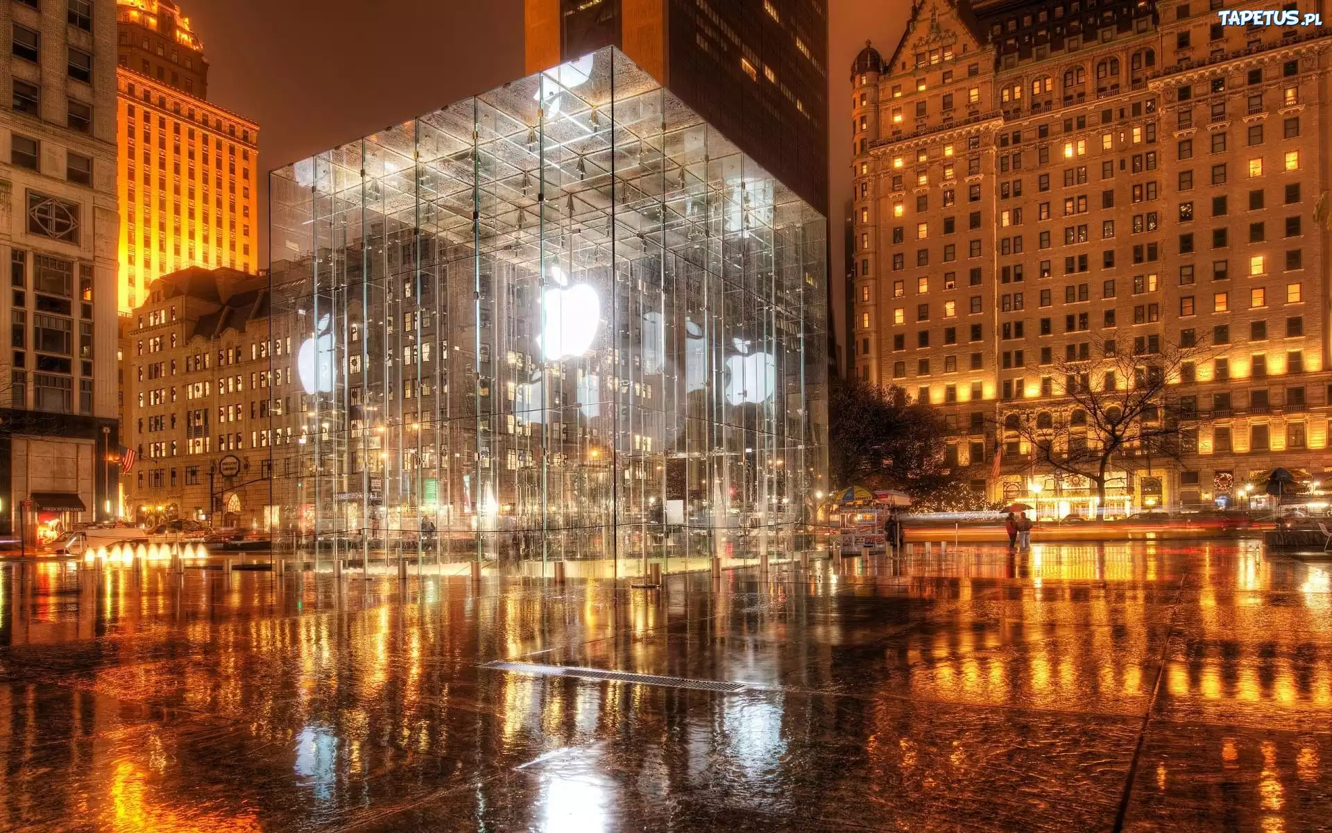 Apple Store, Drapacze Chmur, Nowy Jork