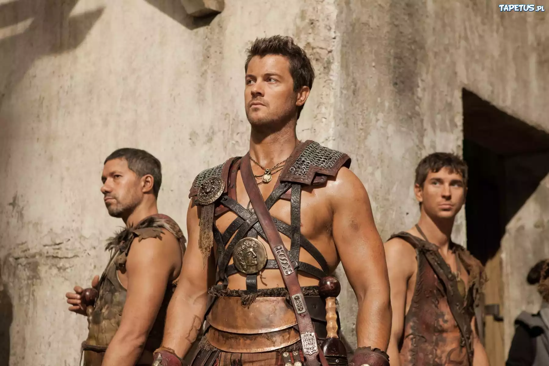 Spartacus, Gliadiatorzy, Daniel, Feuerriegel