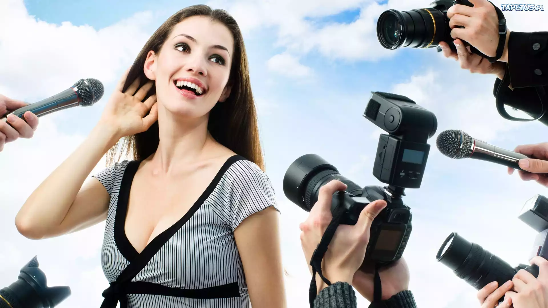 Modelka, Paparazzi, Wywiad