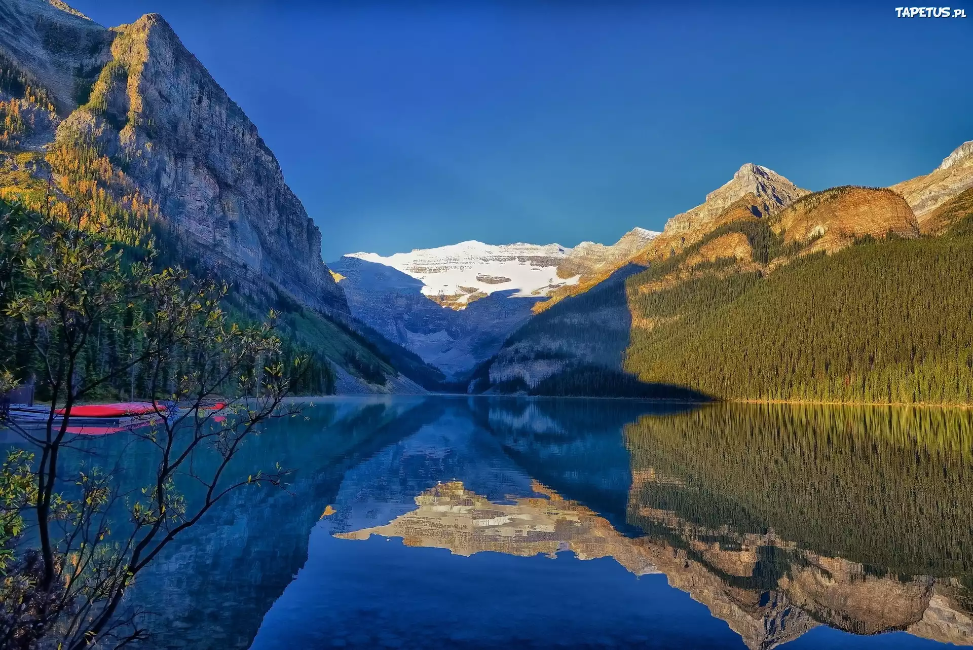 Góry, Jezioro, Park Narodowy Banff, Kanada