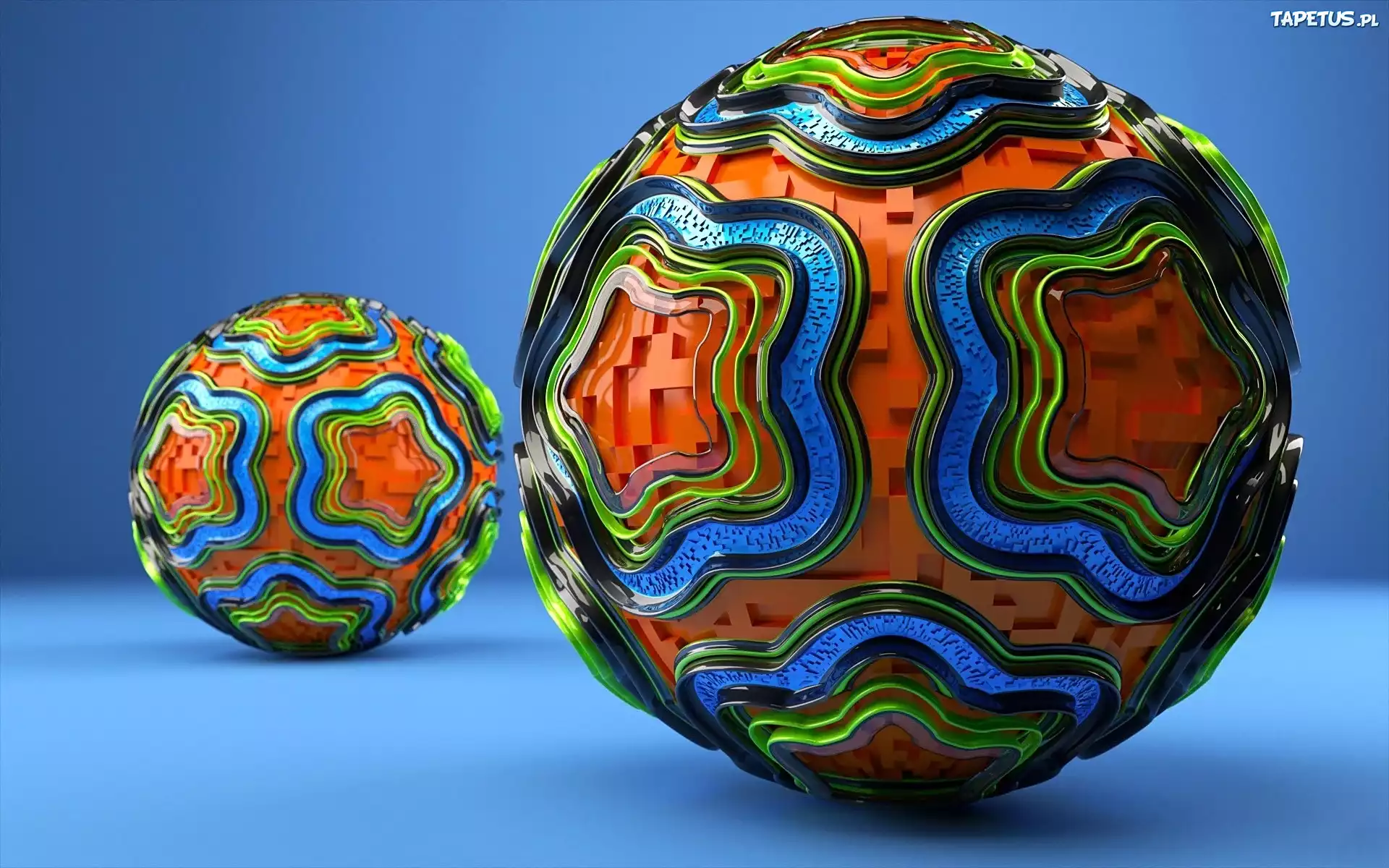 Kule, Geometryczne, Wzory, Grafika