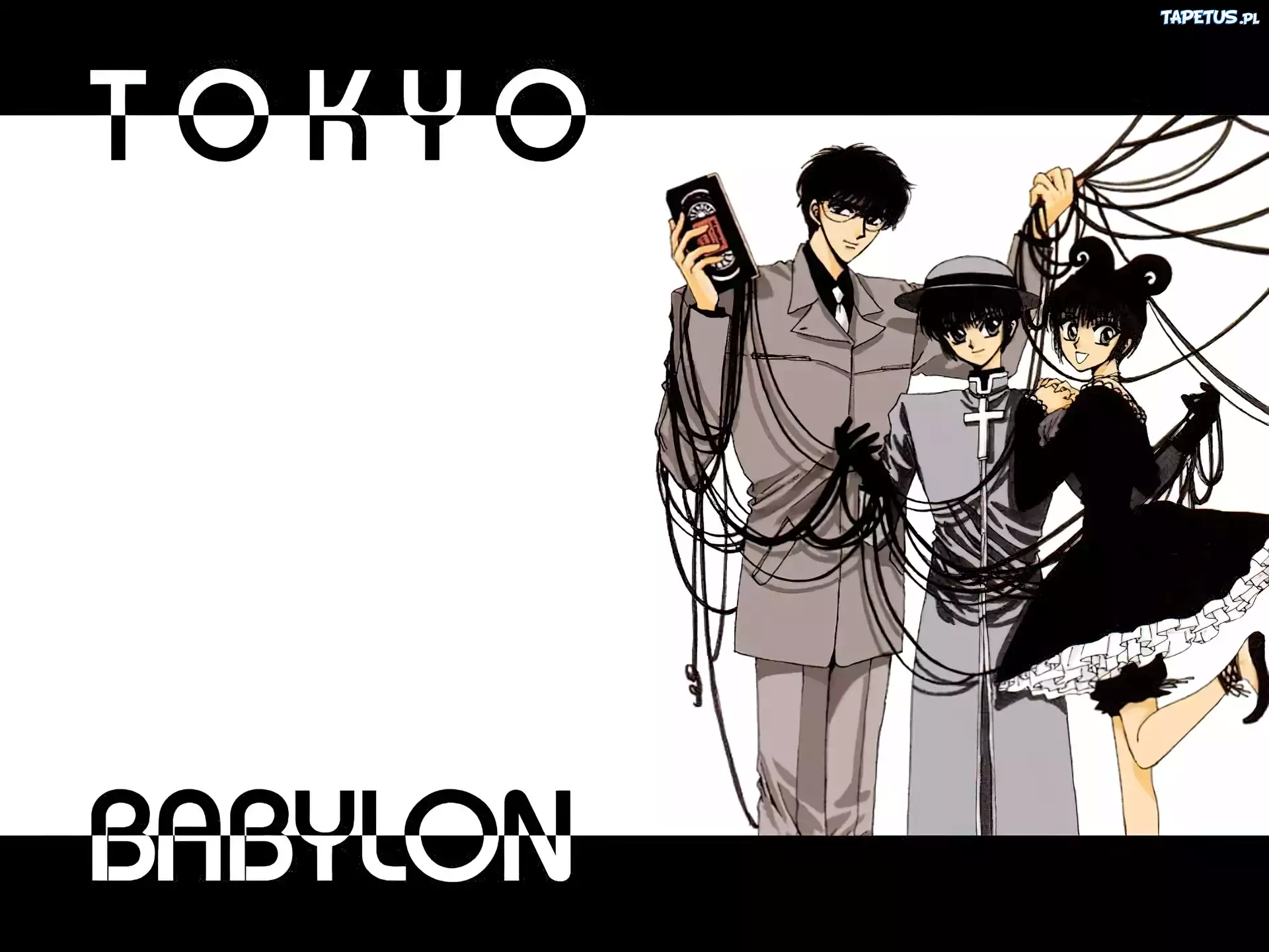 Tokyo Babylon, taśma, garnitur