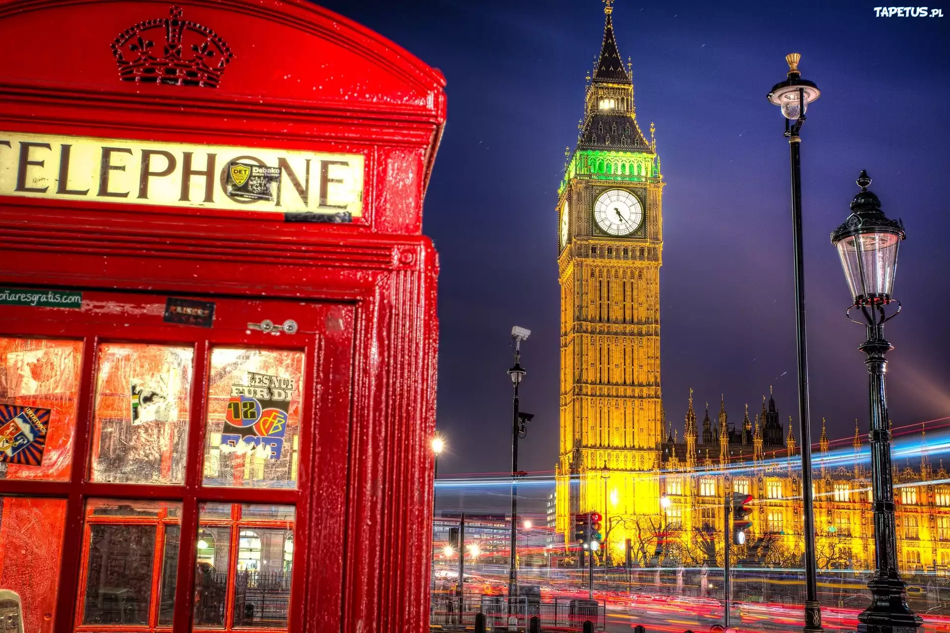 Big Ben, Budka, Telefoniczna, Londyn