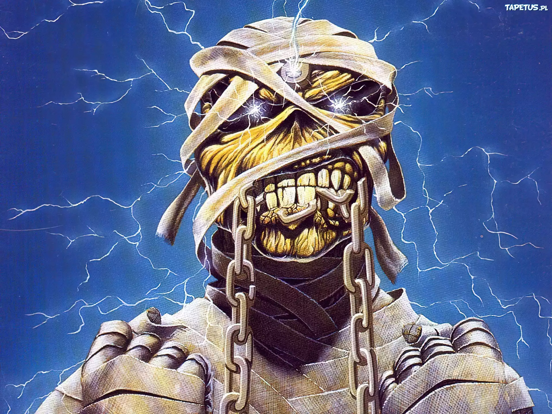 Iron Maiden,upiór,łańcuch