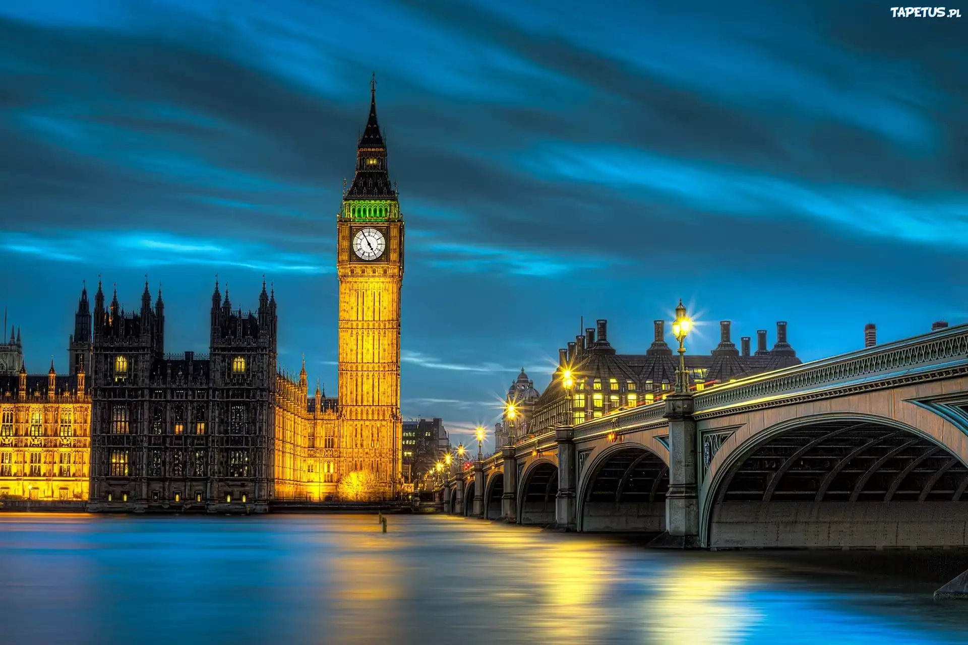 Big Ben, Pałac Westminster, Londyn, Anglia