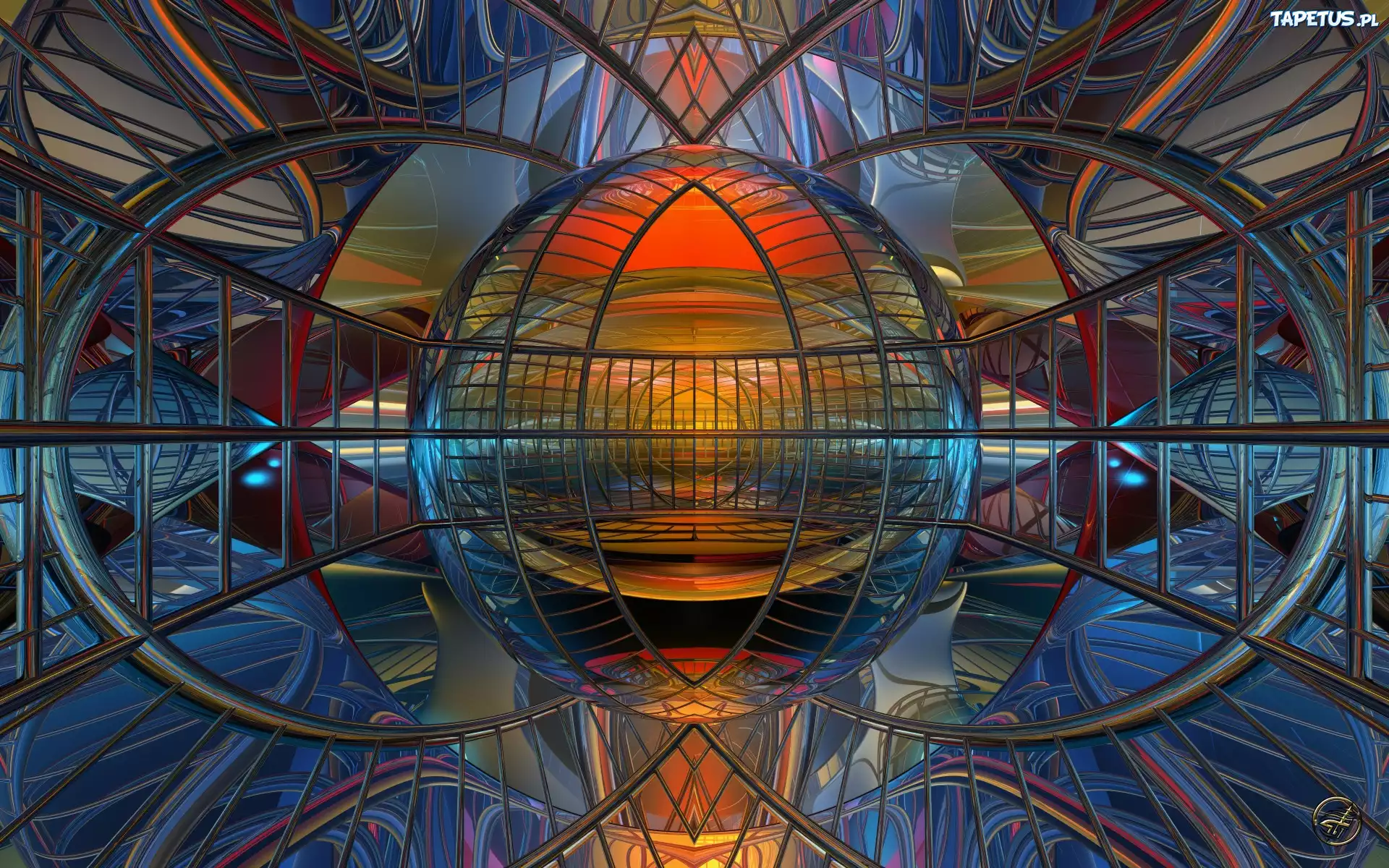 Abstrakcja, 3D, Wektorowa