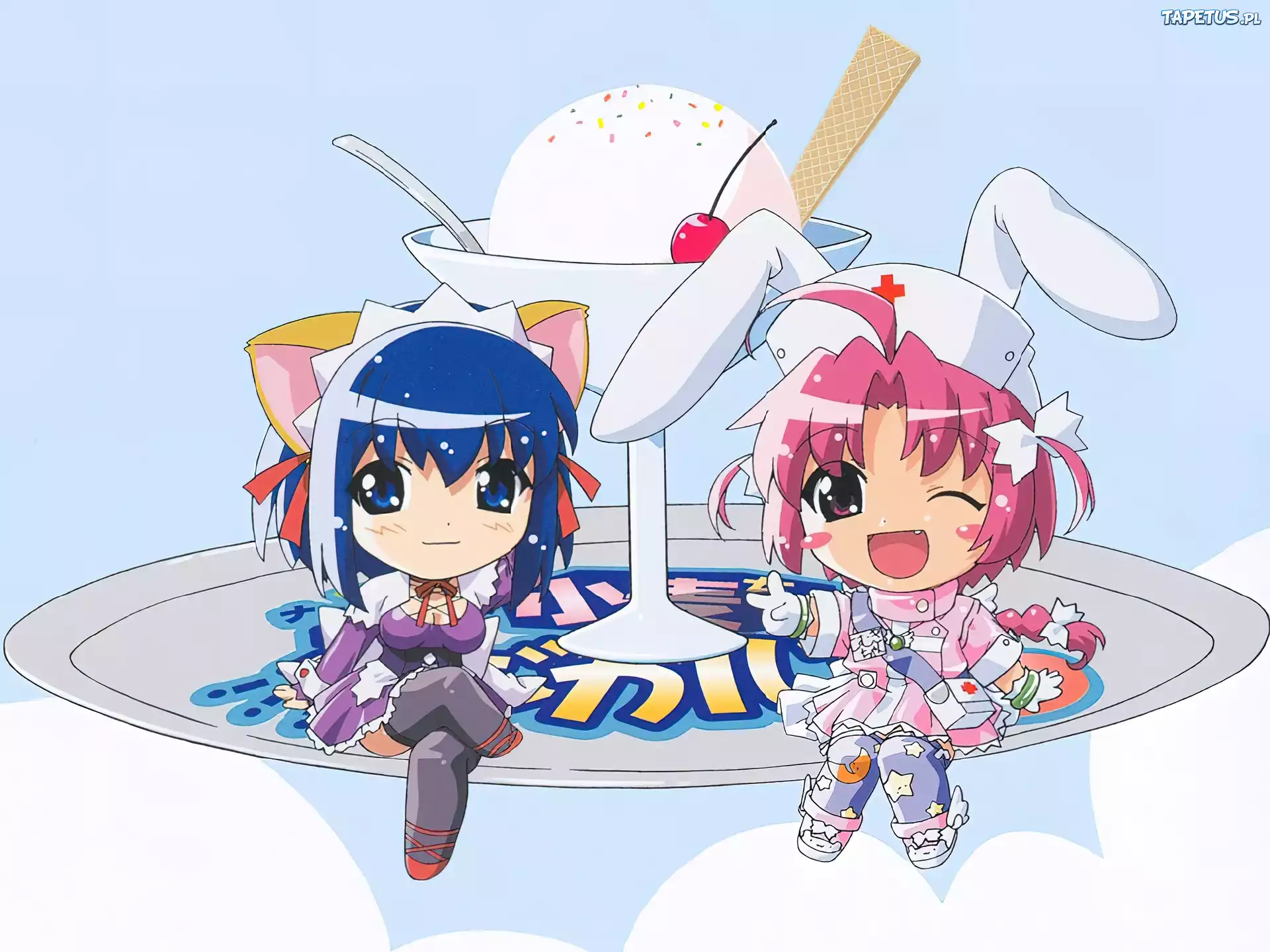 lody, Nurse Witch Komugi, deser, ludzie