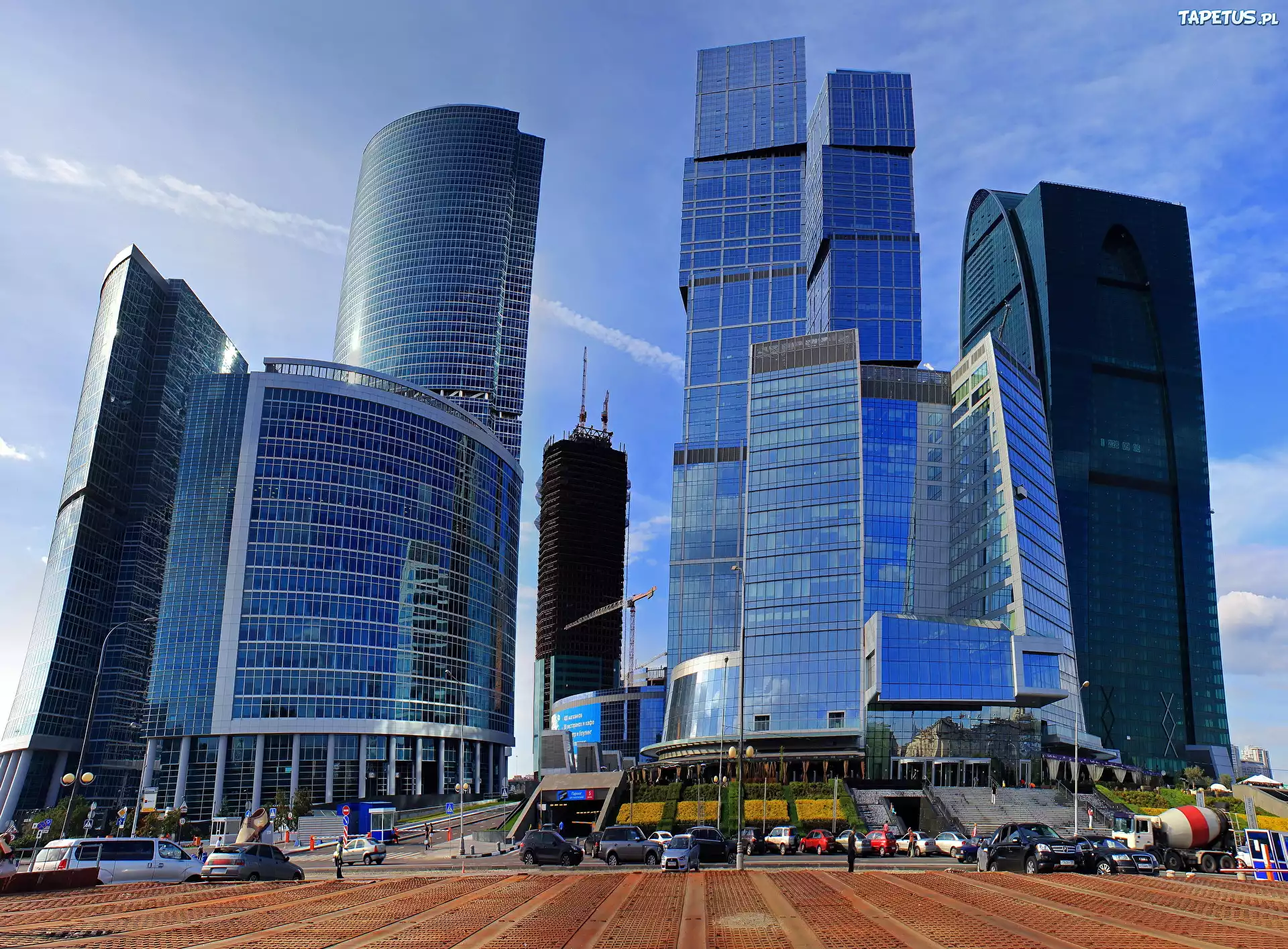 Moskwa, Drapacze, Chmur