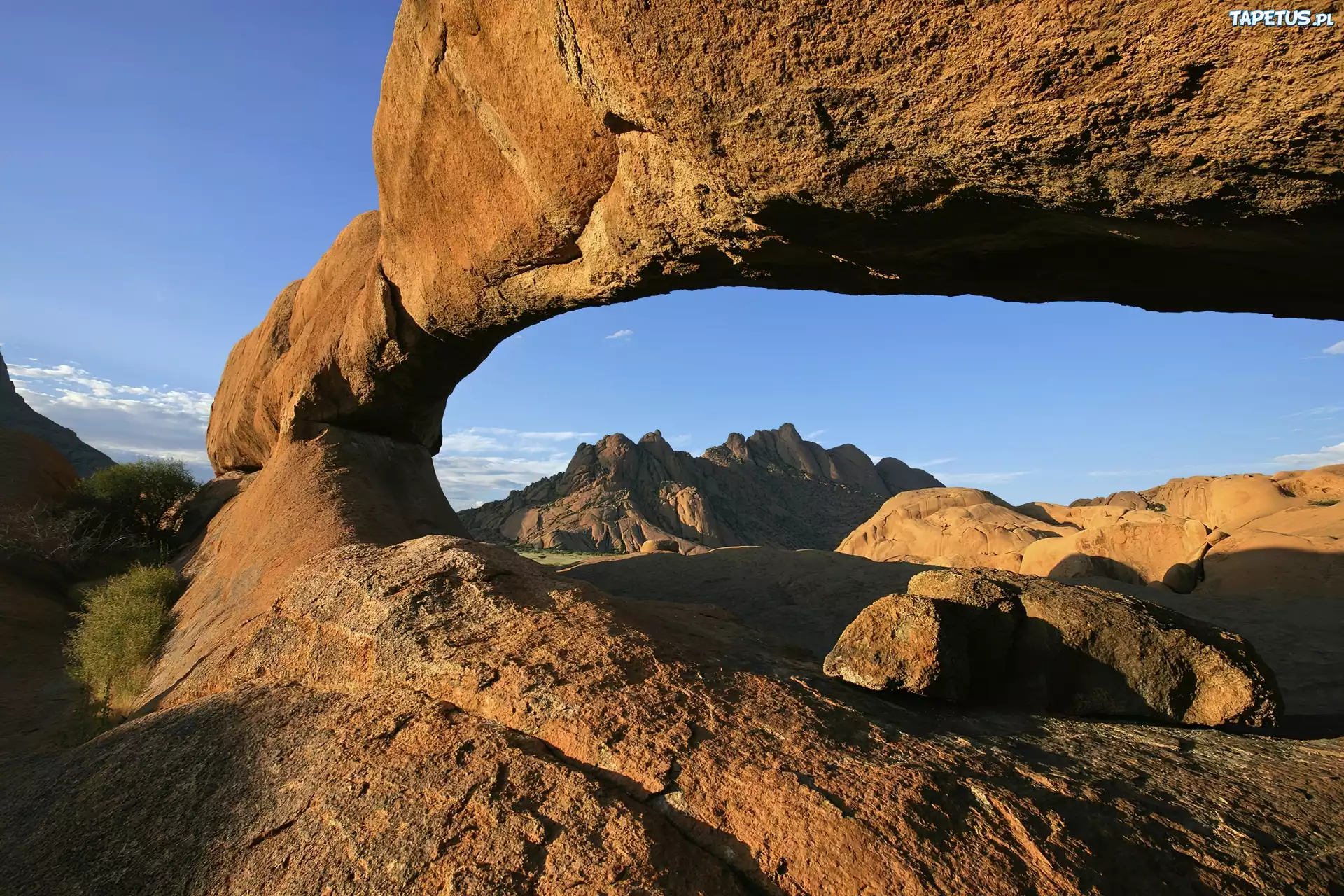 Góry, Wisząca, Skała, Namibia
