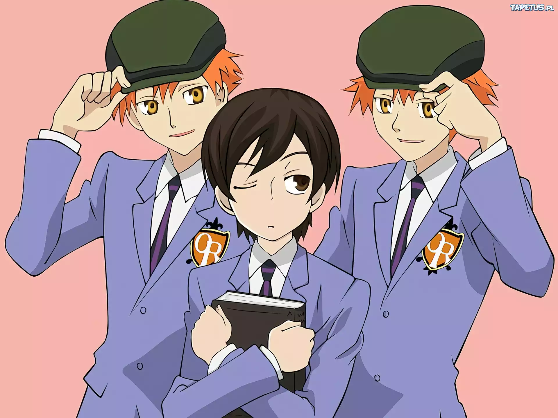 Ouran High School Host Club, ludzie, czapki