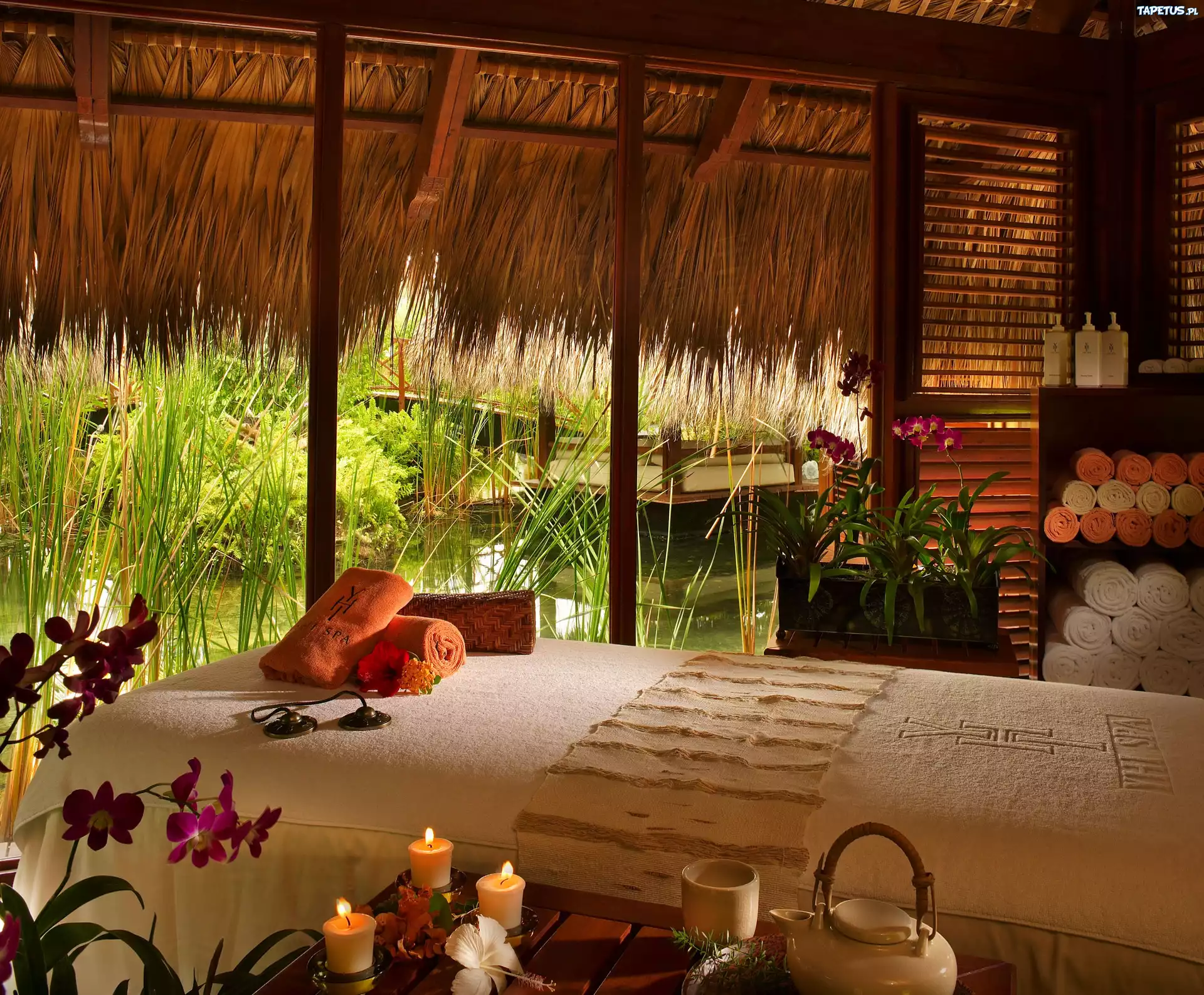 Luksusowy, Hotel, SPA, Tahiti