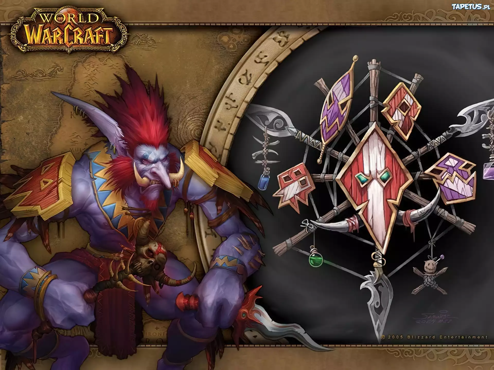 World Of Warcraft, postać, fantasy