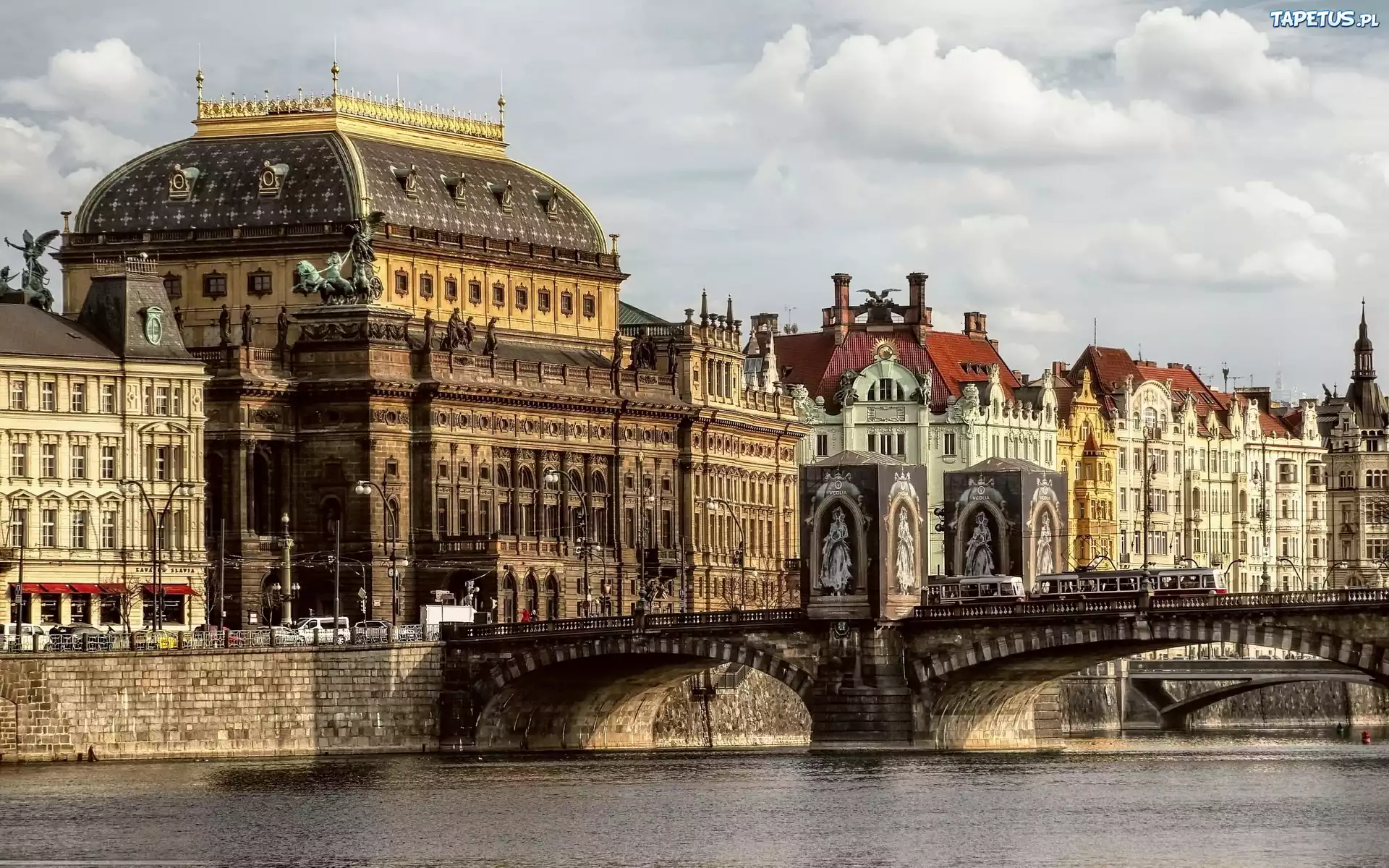 Miasto, Zabytki, Most, Rzeka