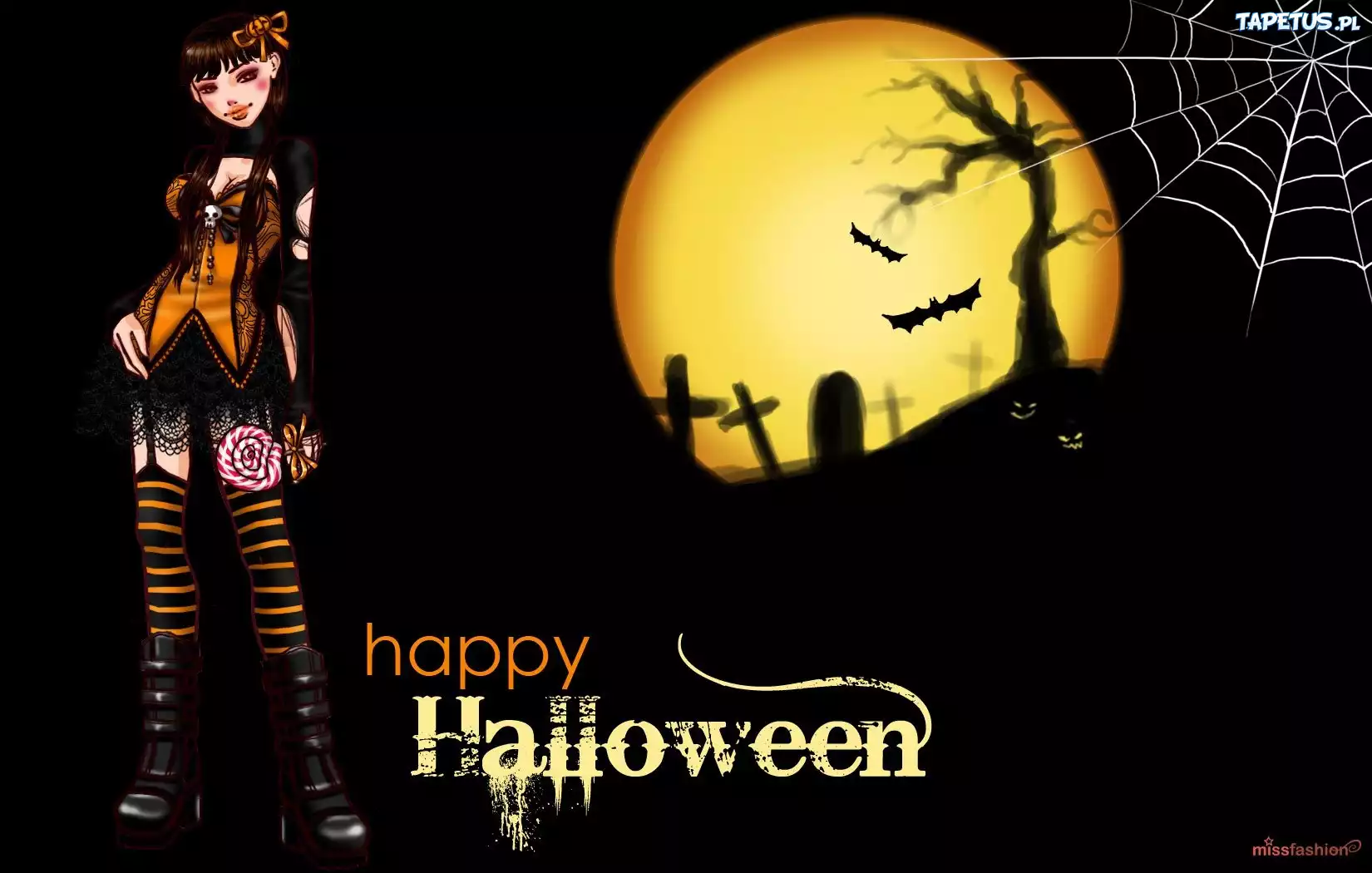 Gra, Internetowa, MissFashion, Hallowen